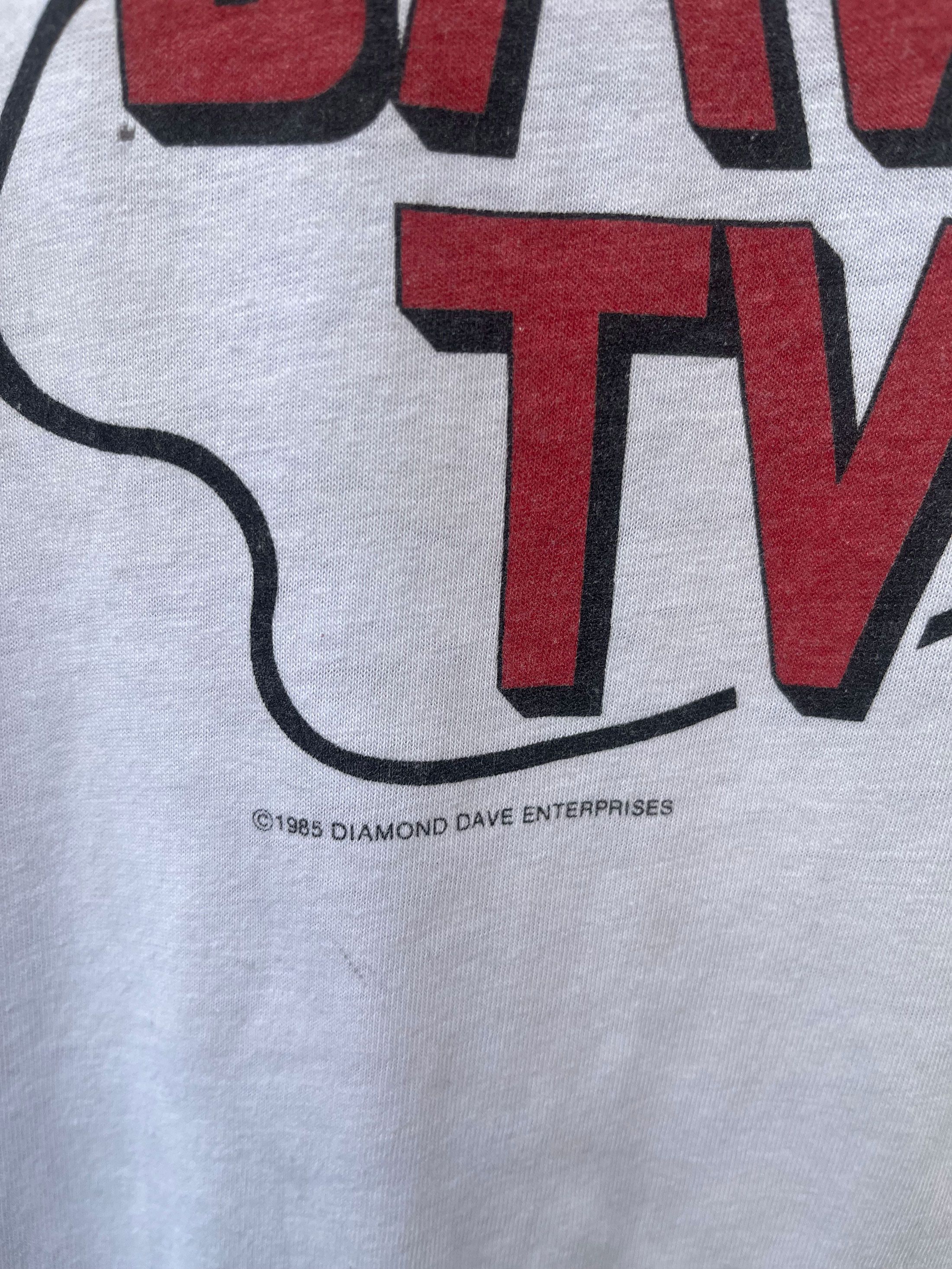 Band Tees Vintage Dave Tv 80s MTV Music Television David Lee Roth Size US L / EU 52-54 / 3 - 2 Thumbnail
