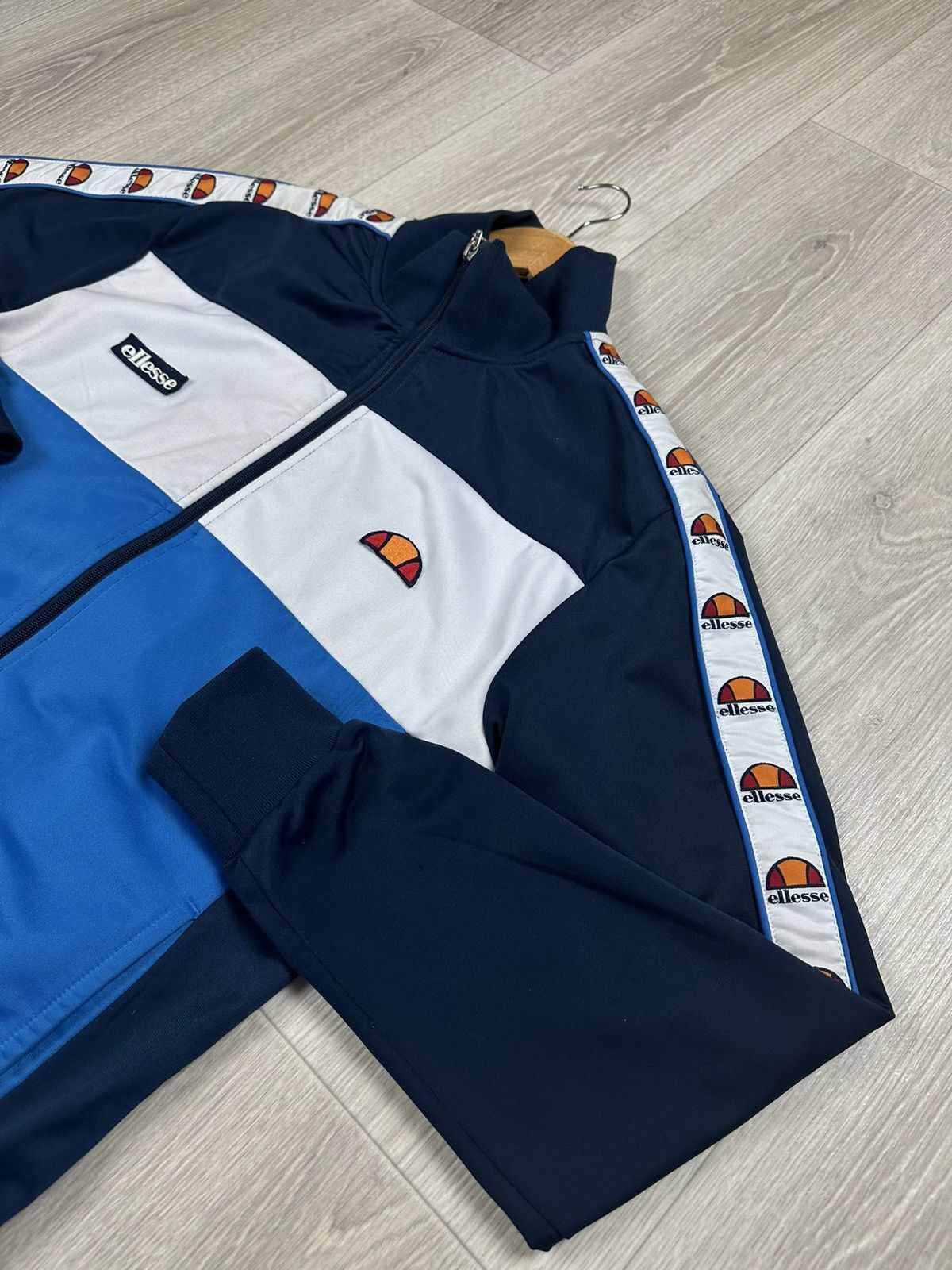 Ellesse × Vintage Vintage Ellesse Track Top Zip Sweatshirt Tennis Size US M / EU 48-50 / 2 - 4 Thumbnail