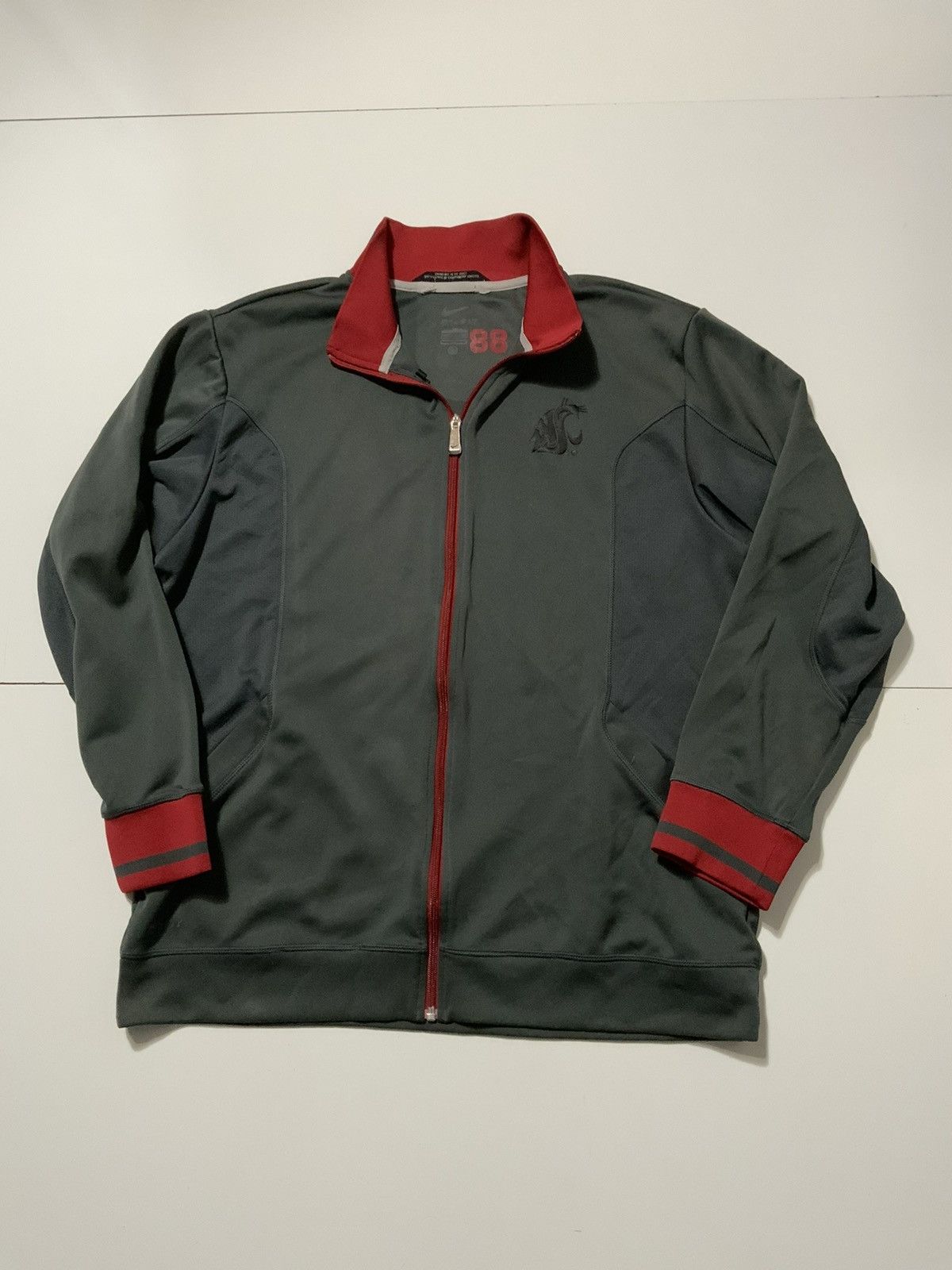 NCAA × Nike Washington State Cougars Football Player Issued #88 Jacket Size US L / EU 52-54 / 3 - 1 Thumbnail