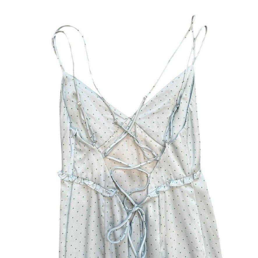 Cinq a Sept Cinq à Sept Lizzia Tie Back Dress in Blue, Size US 4 Size S / US 4 / IT 40 - 8 Thumbnail