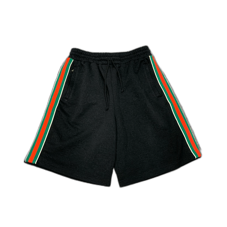 Gucci Gucci Black Patterned Shorts Size M Size US 28 / EU 44 - 1 Thumbnail