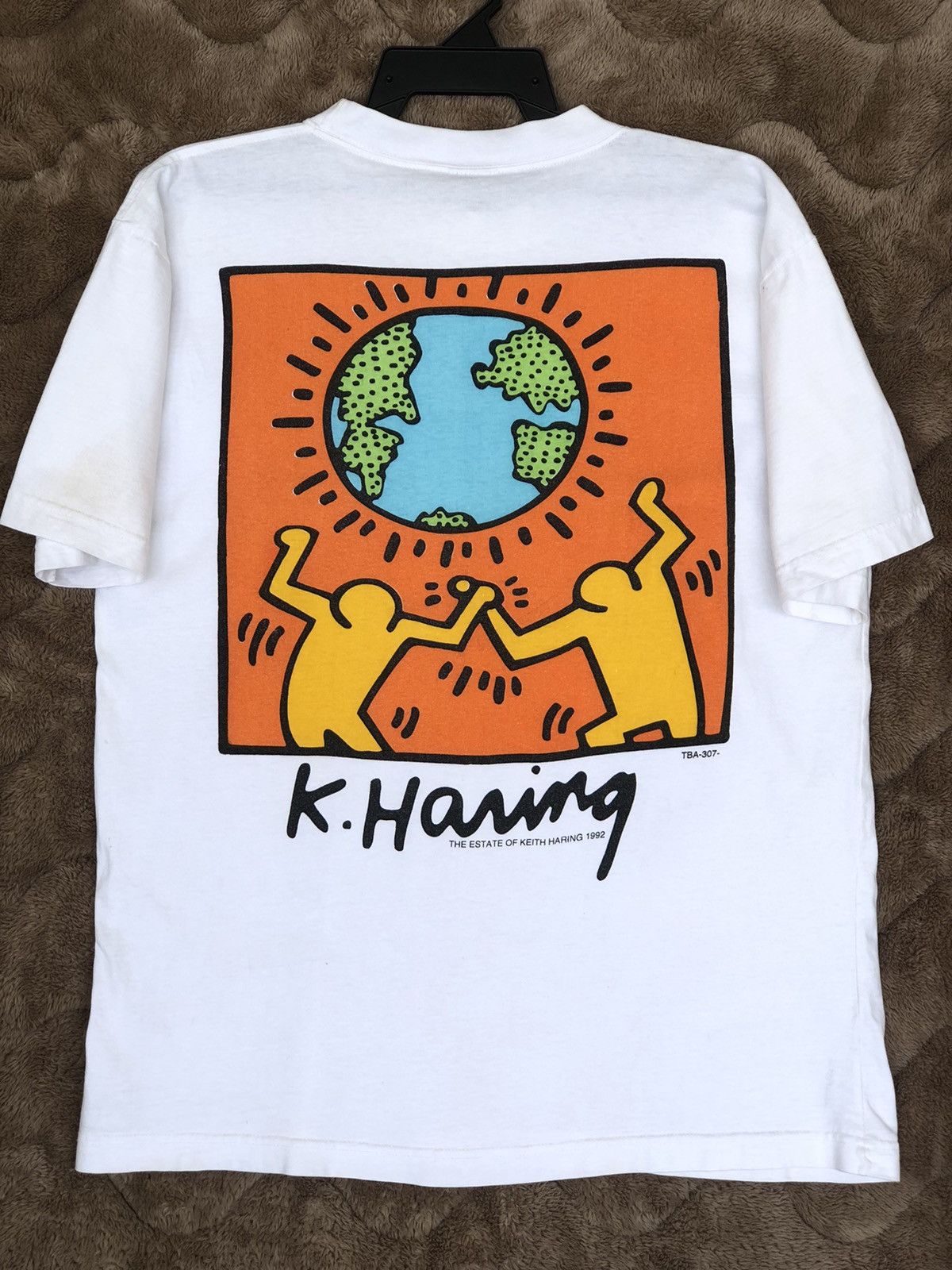 Keith Haring Vintage Keith Haring Pop Art Tee Size US L / EU 52-54 / 3 - 1 Thumbnail