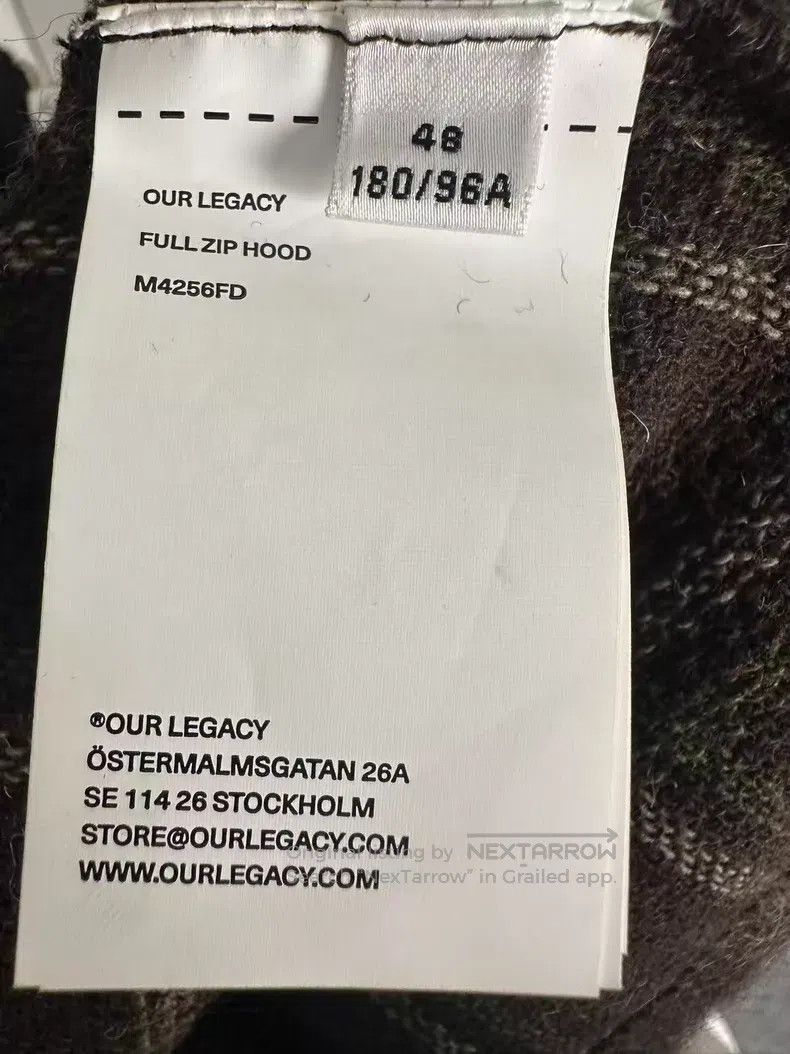 Our Legacy Our Legacy Brown Plaid Horsehair Zip-Up Hooded Jacket Size US M / EU 48-50 / 2 - 3 Thumbnail