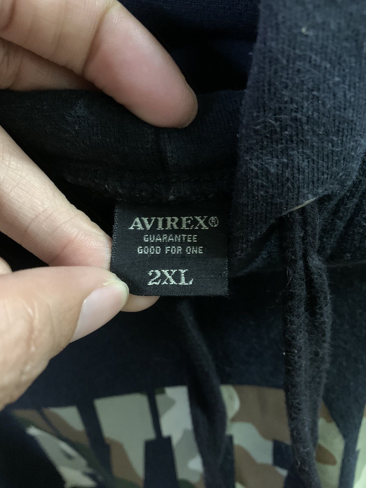 Avirex AVIREX Camo Spellout Hoodie Size US L / EU 52-54 / 3 - 4 Thumbnail
