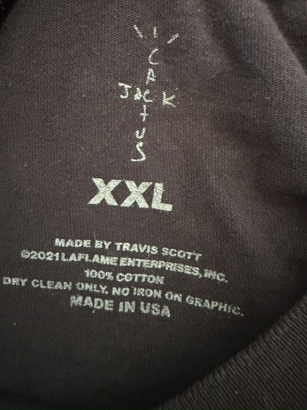 Mastermind Japan × Travis Scott Travis Scott Cactus Jack For Mastermind Skull T-shirt Size US XXL / EU 58 / 5 - 2 Thumbnail