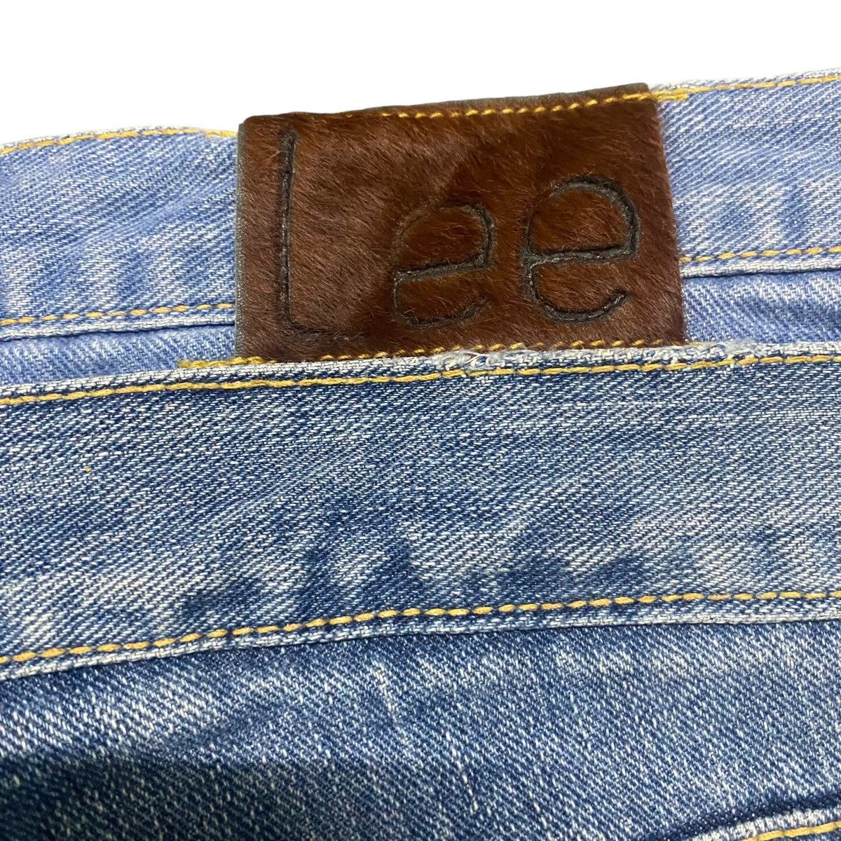 Japanese Brand Keikii Lee Denim Double Waist Flare Jeans Size US 29 - 13 Thumbnail