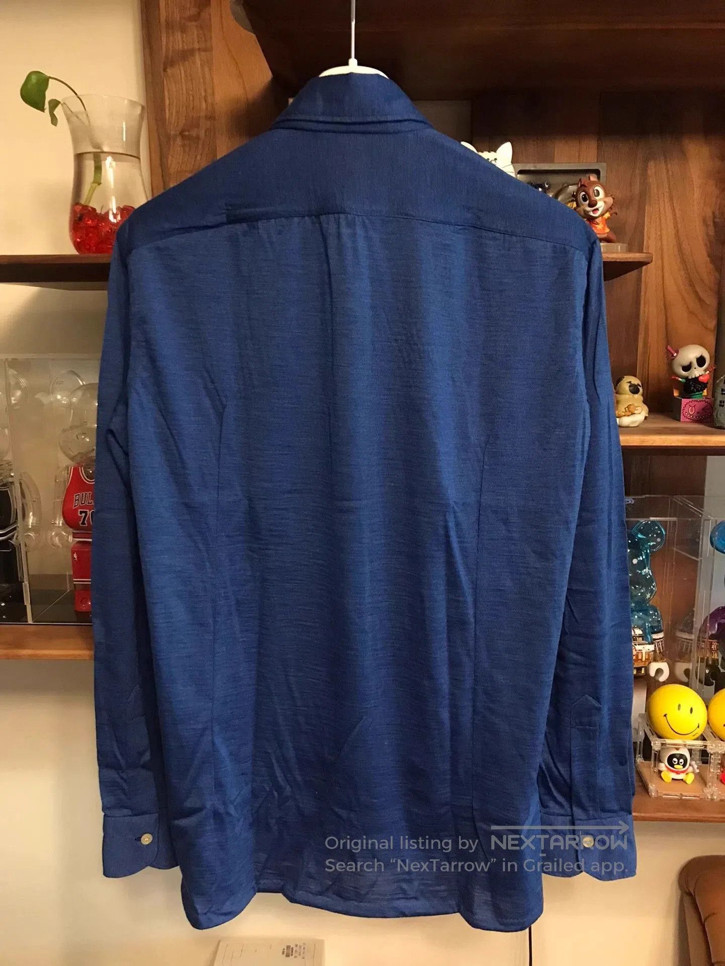 Kiton Blue Long-Sleeve Button-Up Shirt. Size US XXS / EU 40 - 2 Thumbnail