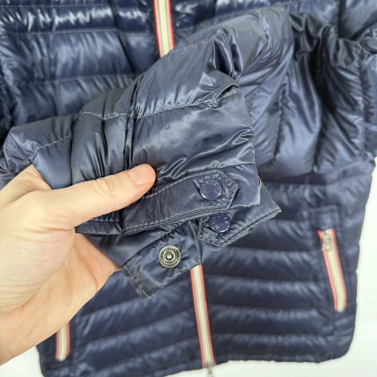 Moncler Moncler Daniel Men’s Down Puffer Jacket Size 1 (XS/S) Blue Size US S / EU 44-46 / 1 - 4 Thumbnail