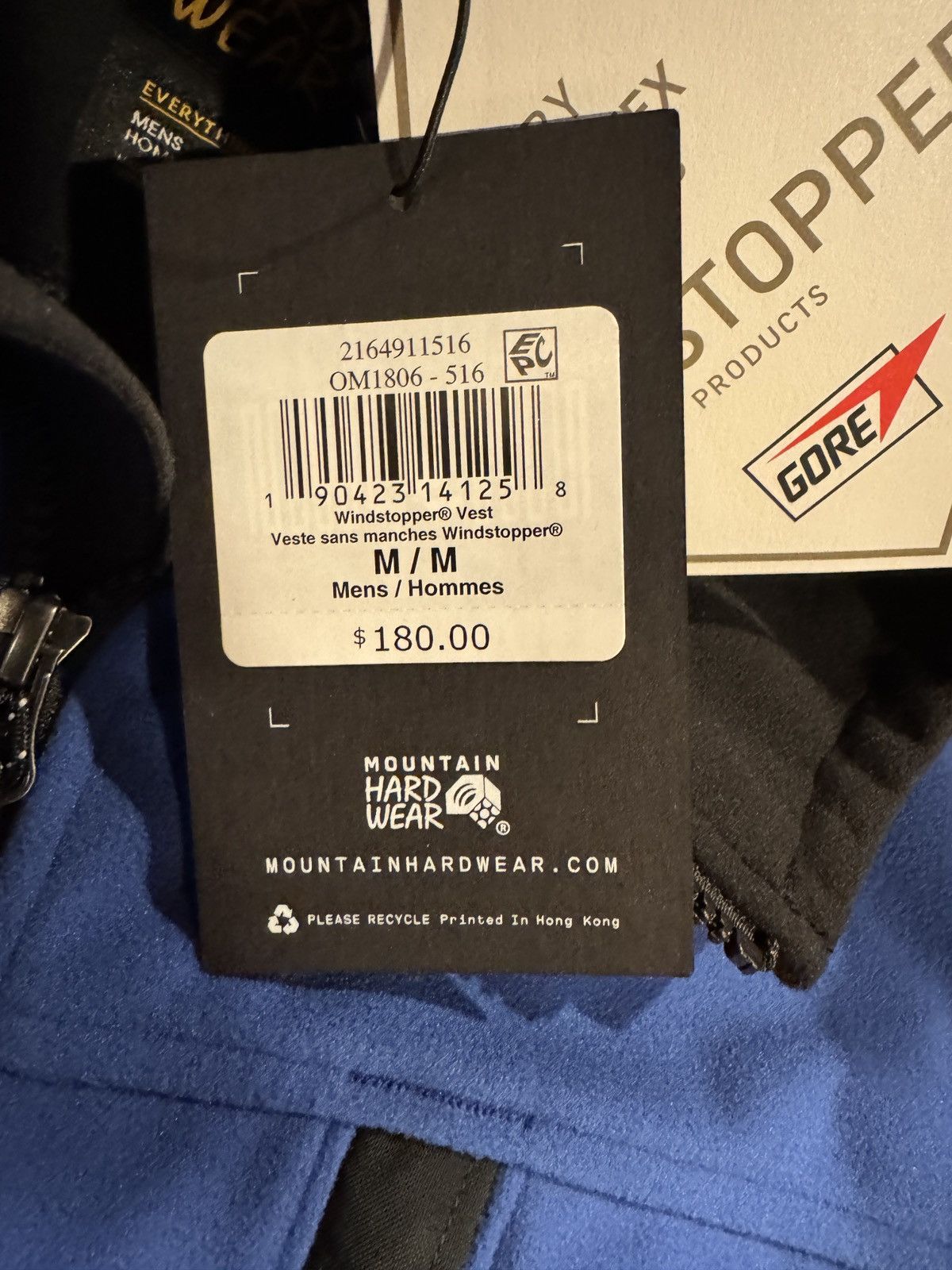 Mountain Hardwear × Stussy Blue vest Size US M / EU 48-50 / 2 - 3 Thumbnail
