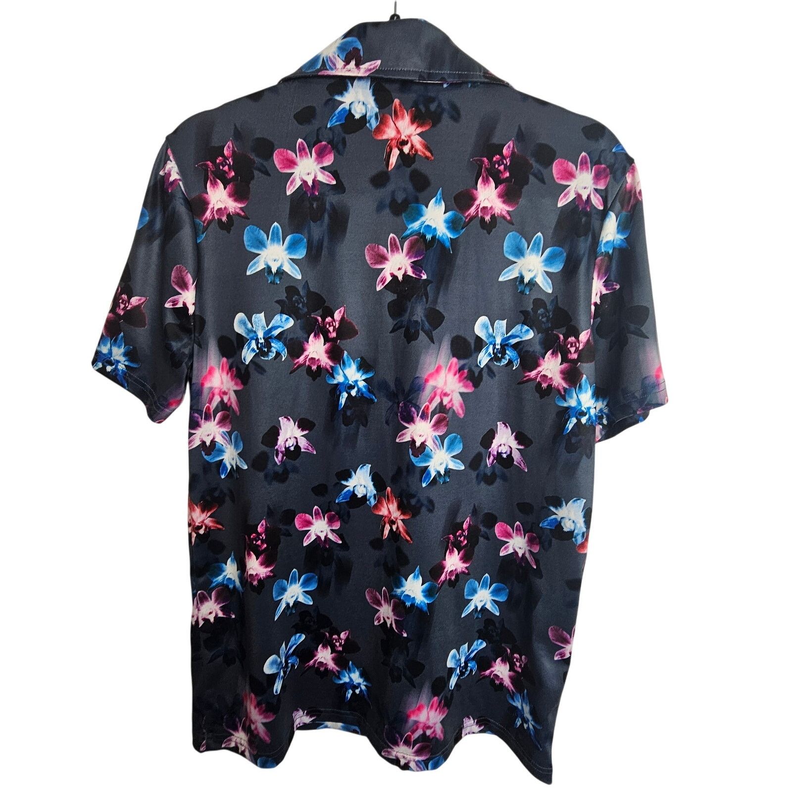Propper Proud 90 Golf Polo Shirt Men S Dark Gray Floral Athletic Size US S / EU 44-46 / 1 - 7 Thumbnail
