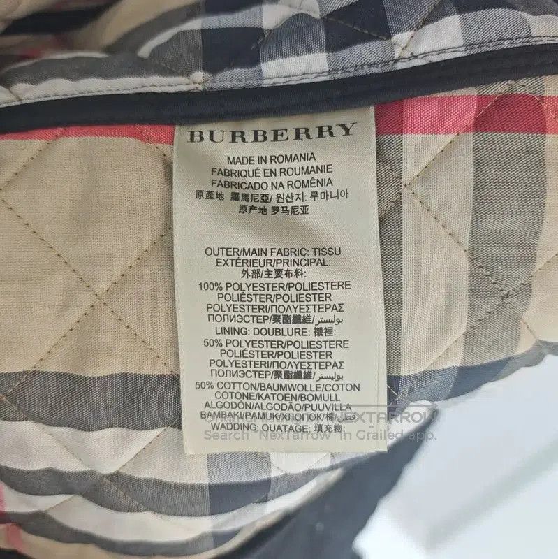 Burberry Burberry Quilted Black Polyester Jacket for Women. Size XS / US 0-2 / IT 36-38 - 5 Thumbnail
