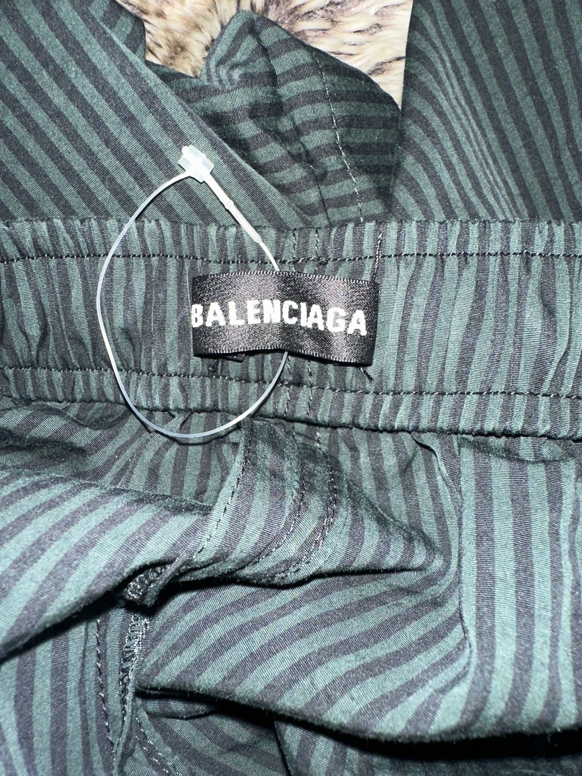 Balenciaga Balenciaga Corduroy Pants Black and Green Straight-Leg Size US 44 / EU 60 - 7 Thumbnail