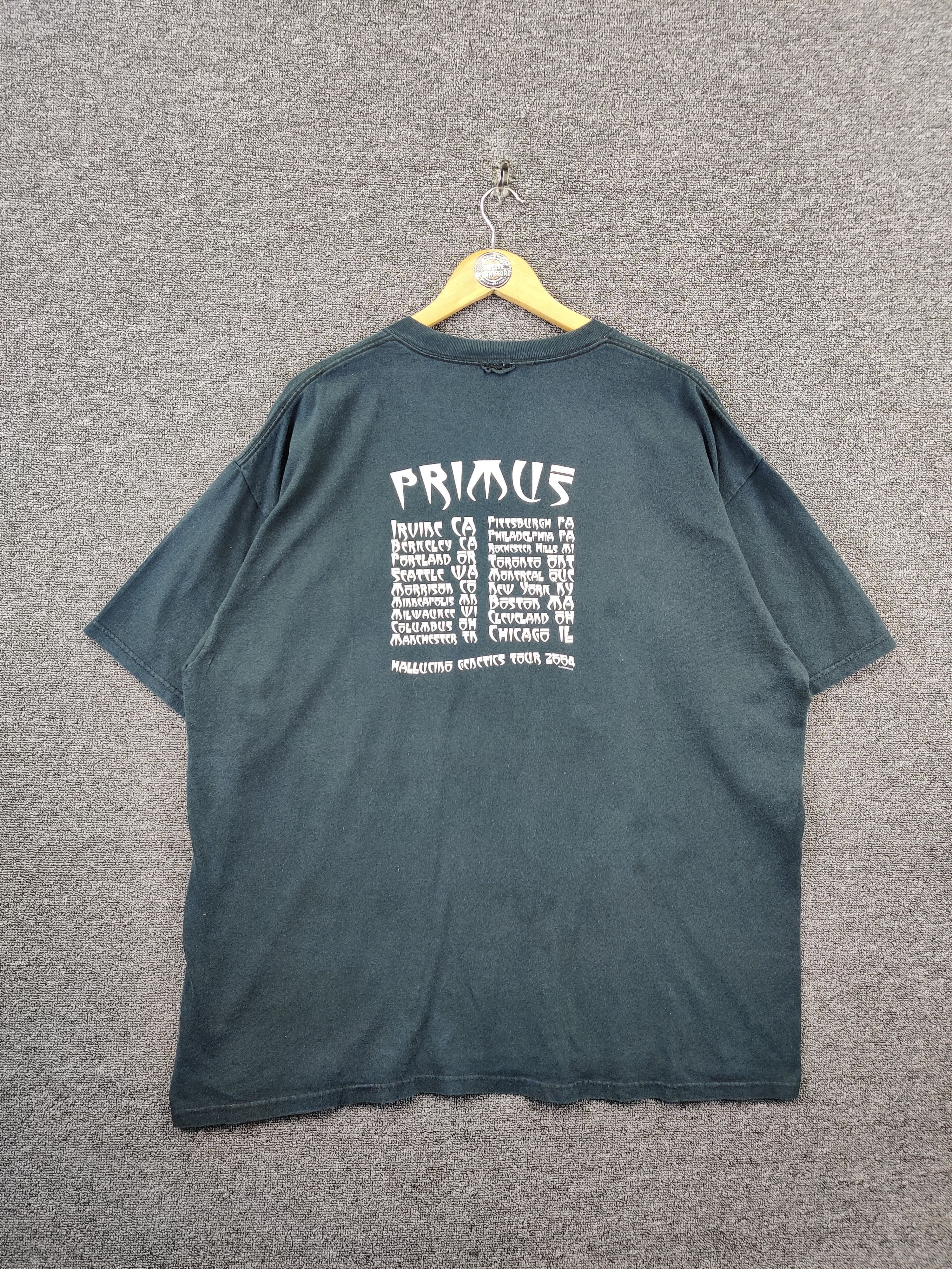 Band Tees Vintage Primus Hallucino Genetics Band Tee Tshirt Size US XL / EU 56 / 4 - 6 Thumbnail
