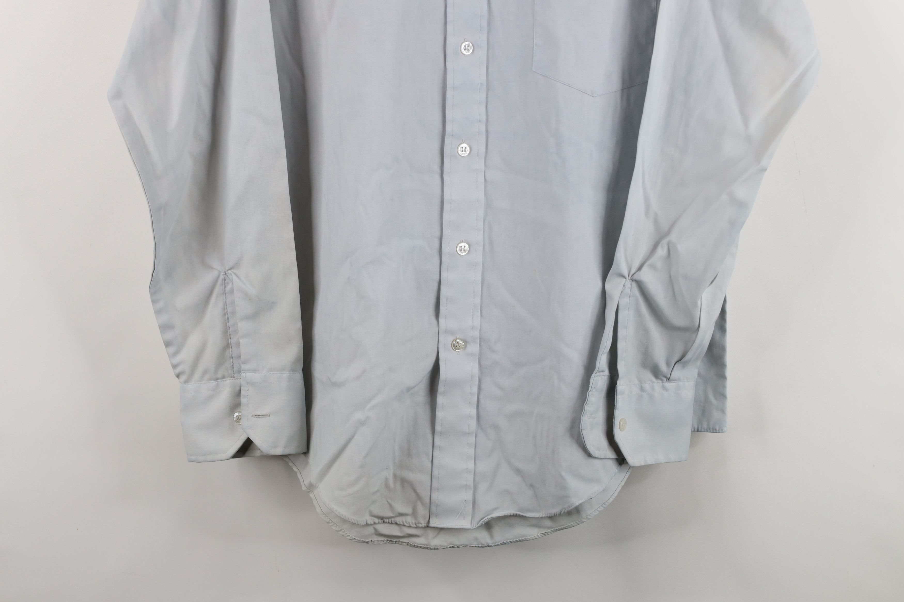 Vintage Vintage 70s Streetwear Permanent Press Collared Button Shirt Size US M / EU 48-50 / 2 - 3 Thumbnail