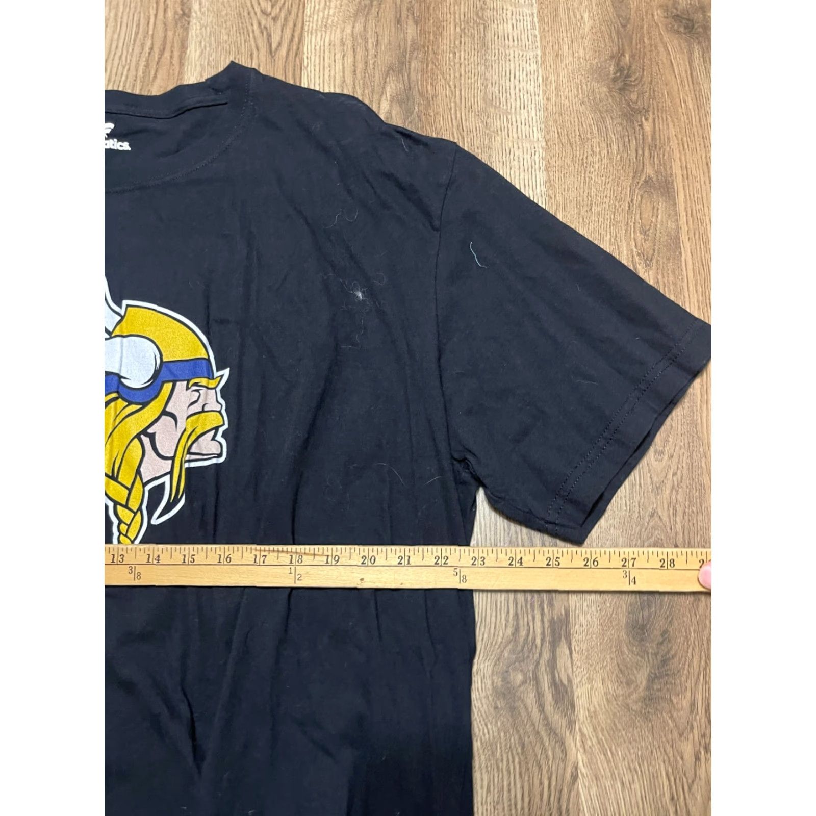 NFL Fanatics Team Apparel Shirt Men's XL Black Minnesota Vikings NFL Shirt, Men, XL, Black, Fanatics, NFL, Minnesota Vikings, Shirt Size US XL / EU 56 / 4 - 7 Thumbnail