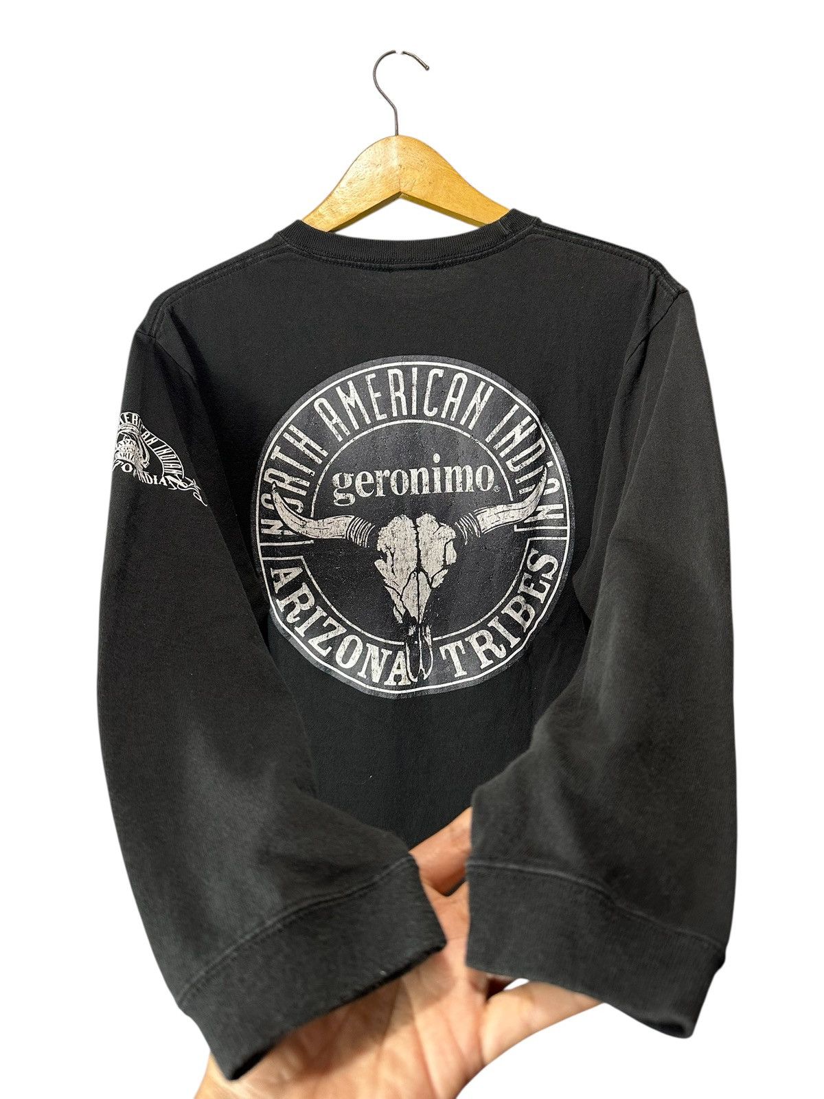Hysteric Glamour GERONIMO GOAT BONES LONG SLEEVE TEE IFSIX LGB STYLE Size US M / EU 48-50 / 2 - 7 Thumbnail
