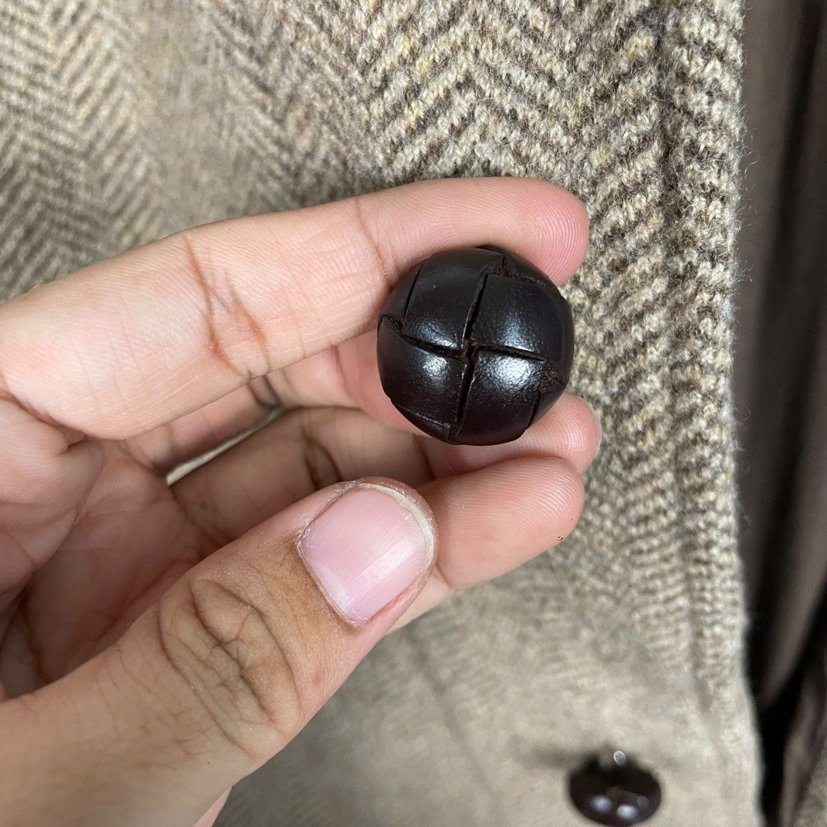 Polo Ralph Lauren Vintage Polo Ralph Lauren Herringbone Wool Jacket Size US L / EU 52-54 / 3 - 14 Thumbnail