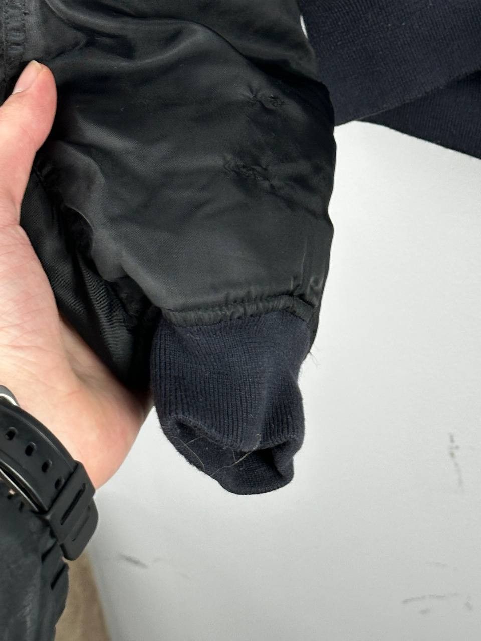 Japanese Brand 2000s Japanese Arcive Fur Bomber Flying Jacket N2B Black Size US M / EU 48-50 / 2 - 6 Thumbnail