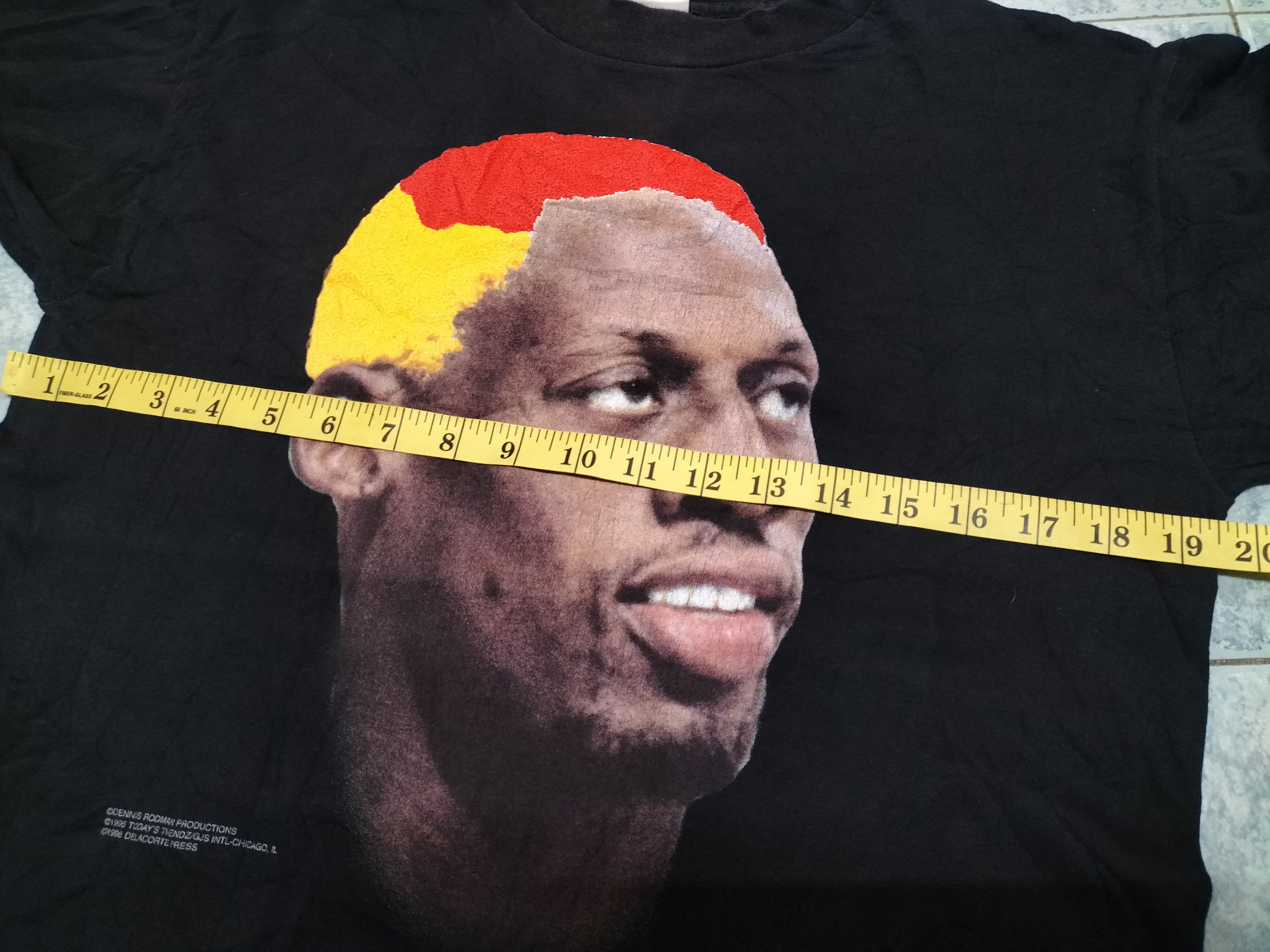 NBA Dennis Rodman Vintage 90s 1996 Size US M / EU 48-50 / 2 - 6 Thumbnail