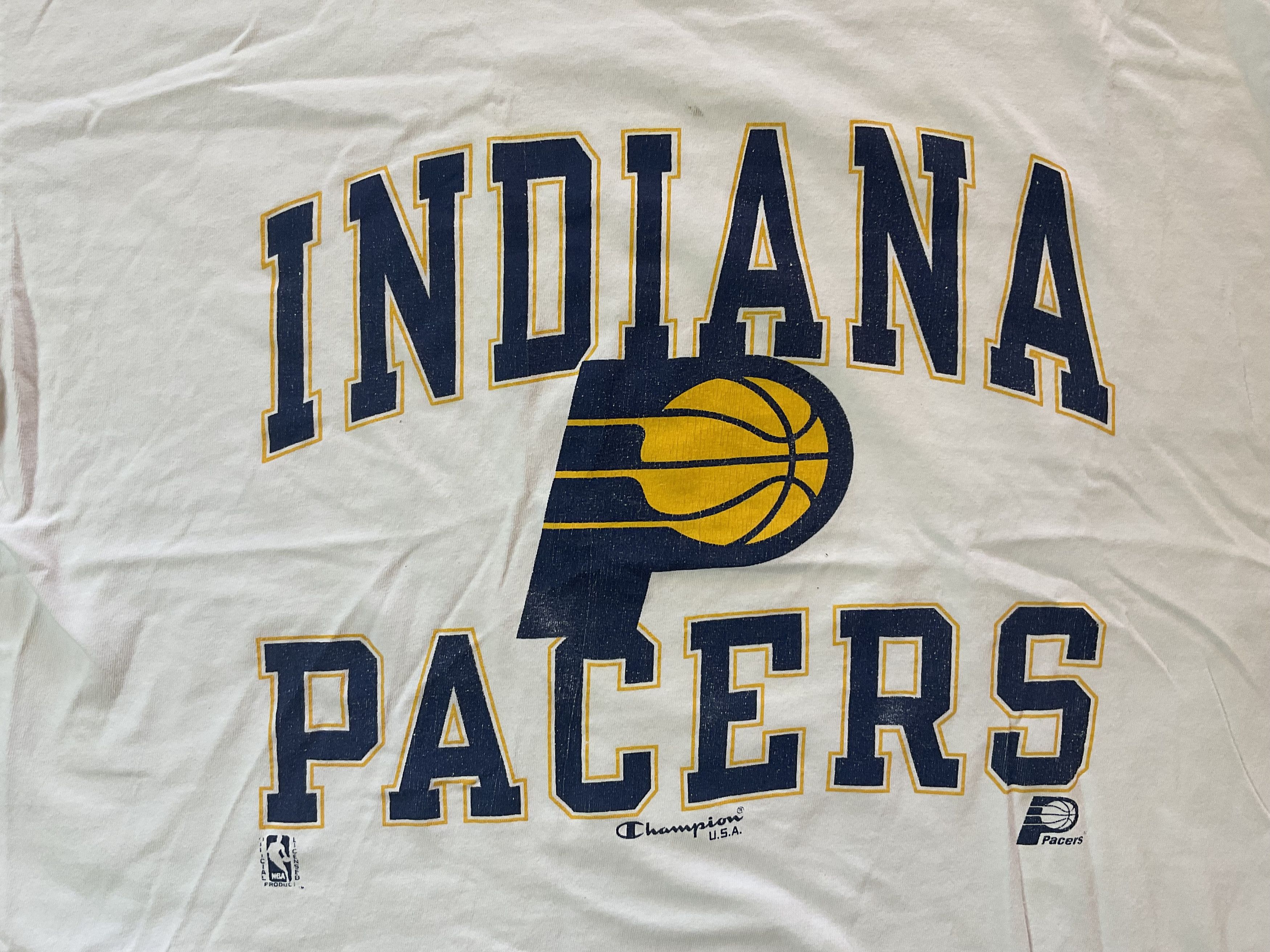 Champion Vintage Champion USA 90s Indiana Pacers T-Shirt Size XXL Size US XXL / EU 58 / 5 - 2 Thumbnail