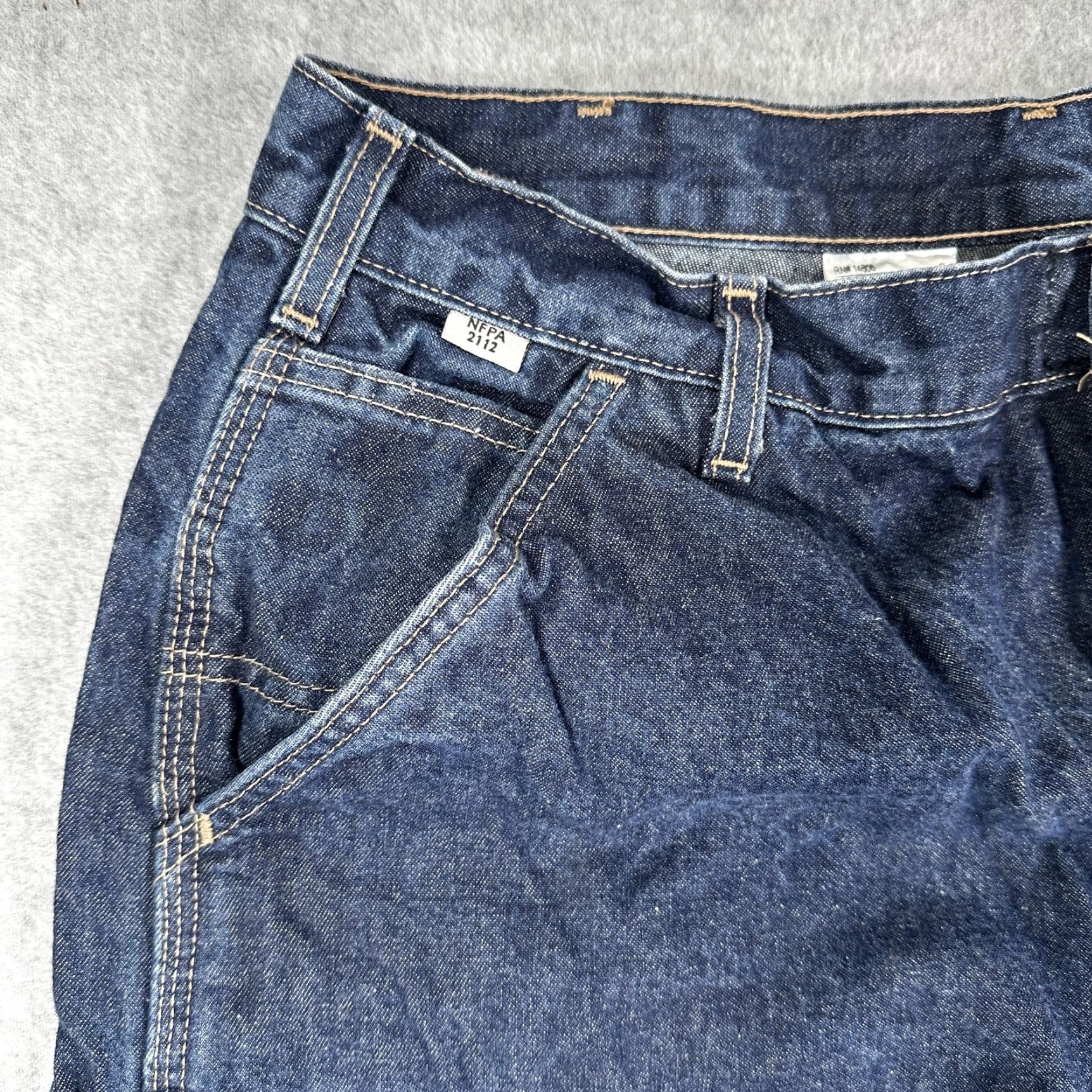 Carhartt Carhartt FR Jeans Mens 38x34 Blue Denim Flame Resistant NFPA 2112 Pants Size US 38 / EU 54 - 3 Thumbnail