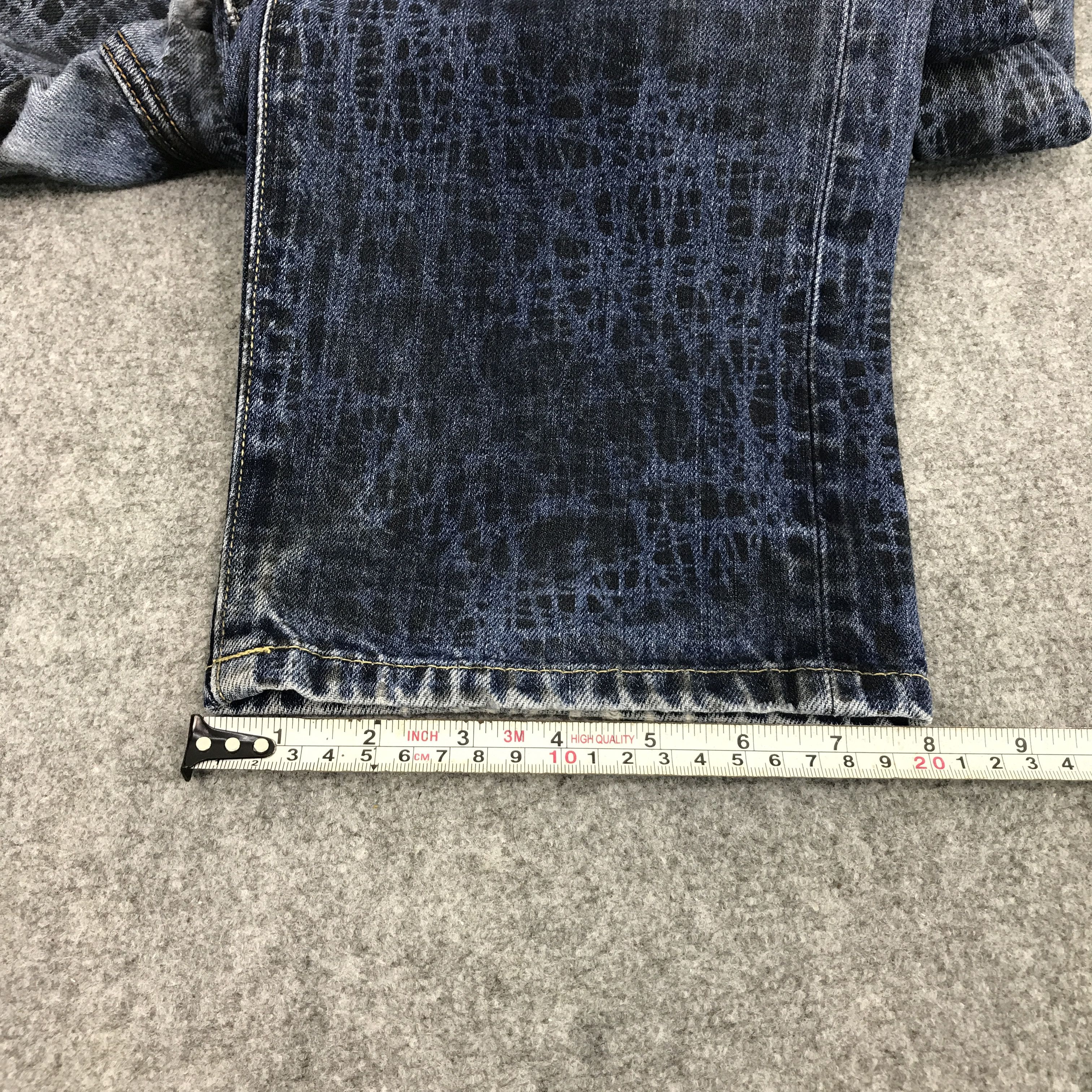 Japanese Brand × Jun Takahashi × Uniqlo JAPAN PUNK STYLE UNIQLO JEANS DENIM PANTS Size US 35 - 12 Thumbnail
