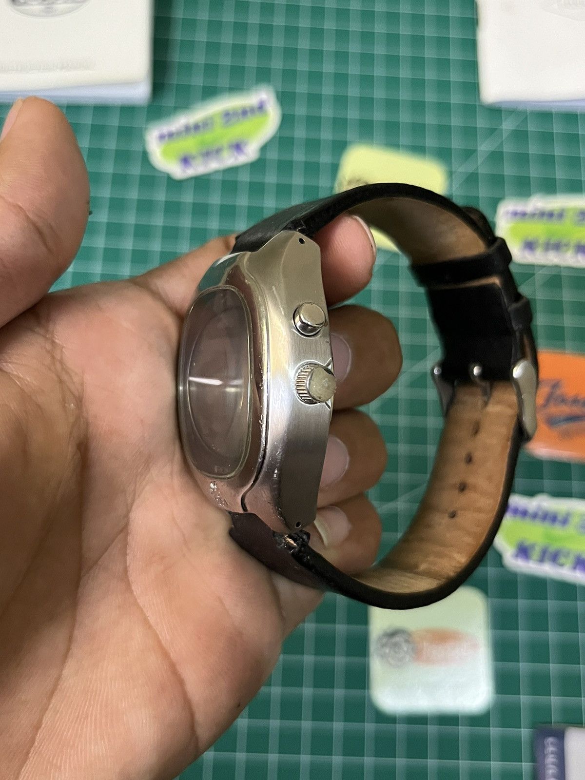 Fossil Vintage FOSSIL BIG TIC WATCH DRAGON FLAME Size ONE SIZE - 4 Thumbnail