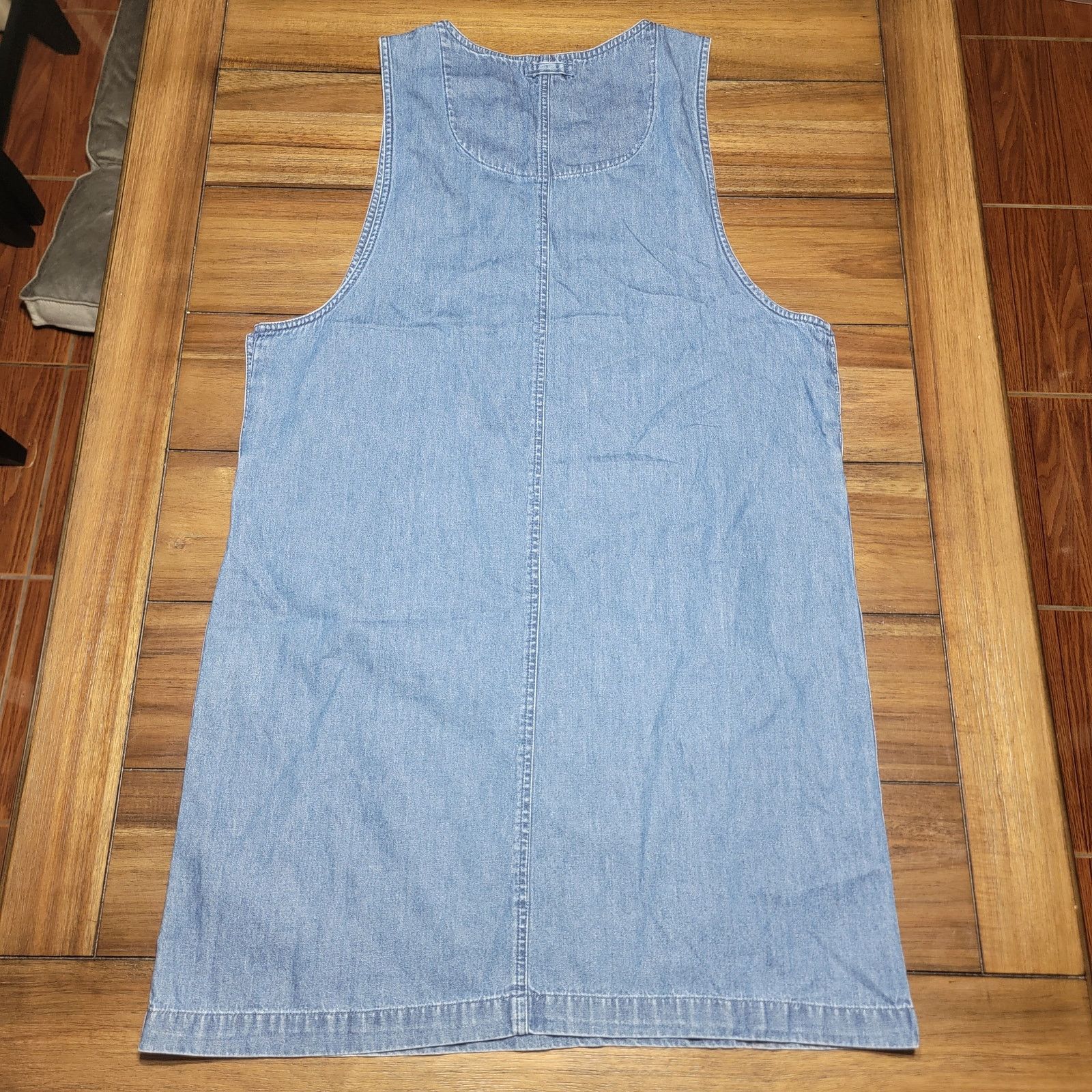 Other Karen Scott Denim Dress w/ Front Pockets - Size Large Size L / US 10 / IT 46 - 3 Thumbnail