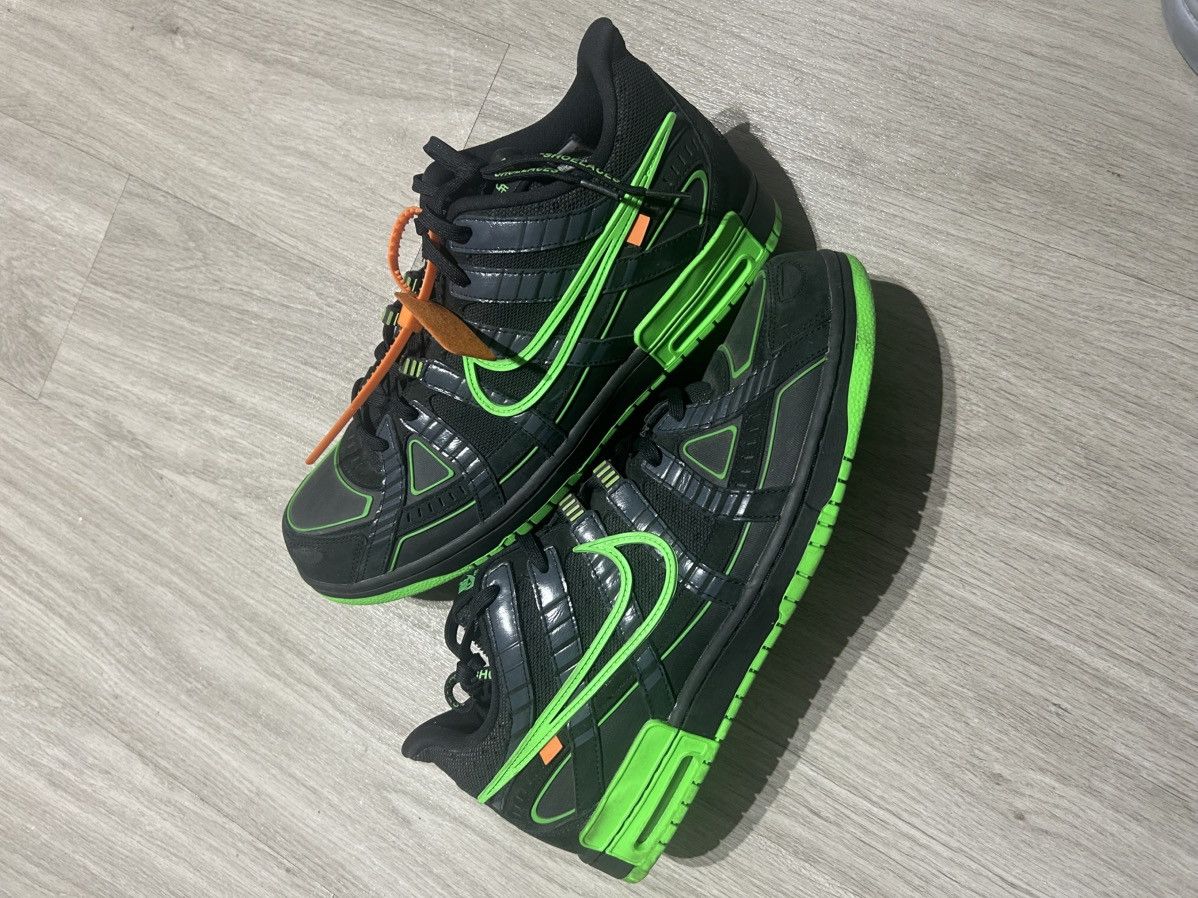 Nike × Off-White Nike off white rubber dunk low green strike lot Size US 15 / EU 48 - 8 Thumbnail