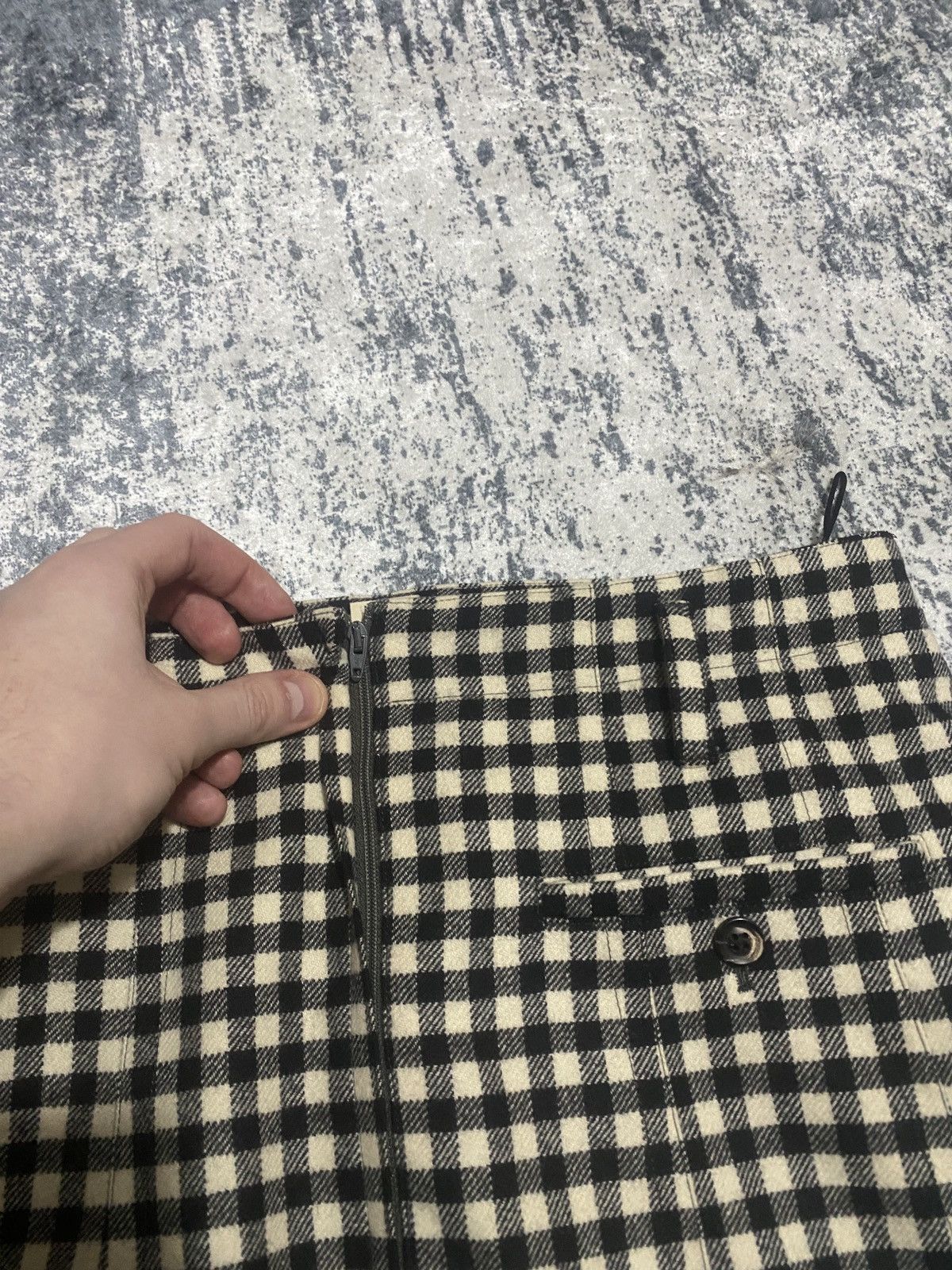 Designer × Jil Sander Jil sander designer tartan wool skirt Size 30" / US 8 / IT 44 - 8 Thumbnail