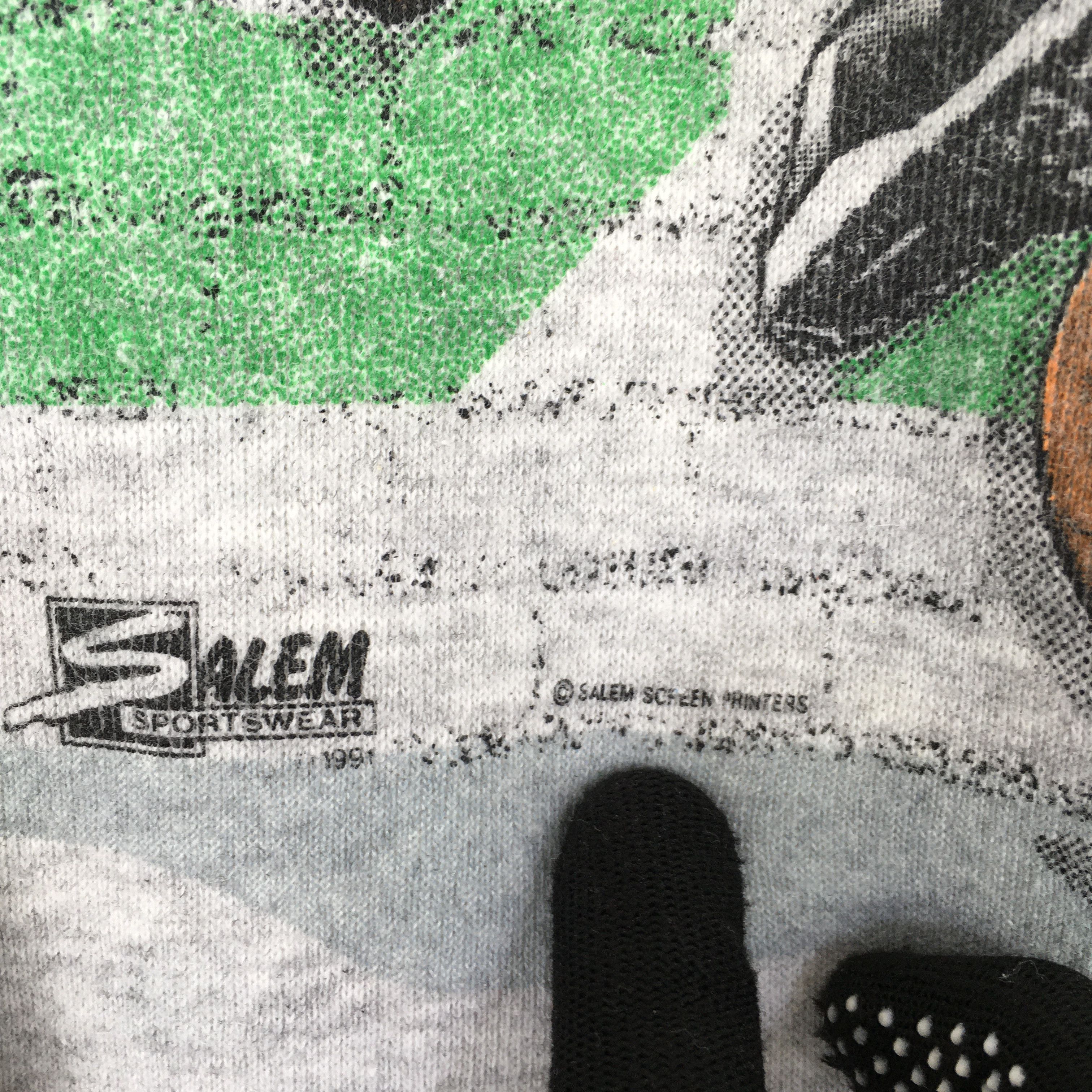 NBA × Salem Sportswear RARE Vintage 90s Boston Celtics NBA Sweatshirt Large Size US L / EU 52-54 / 3 - 4 Thumbnail