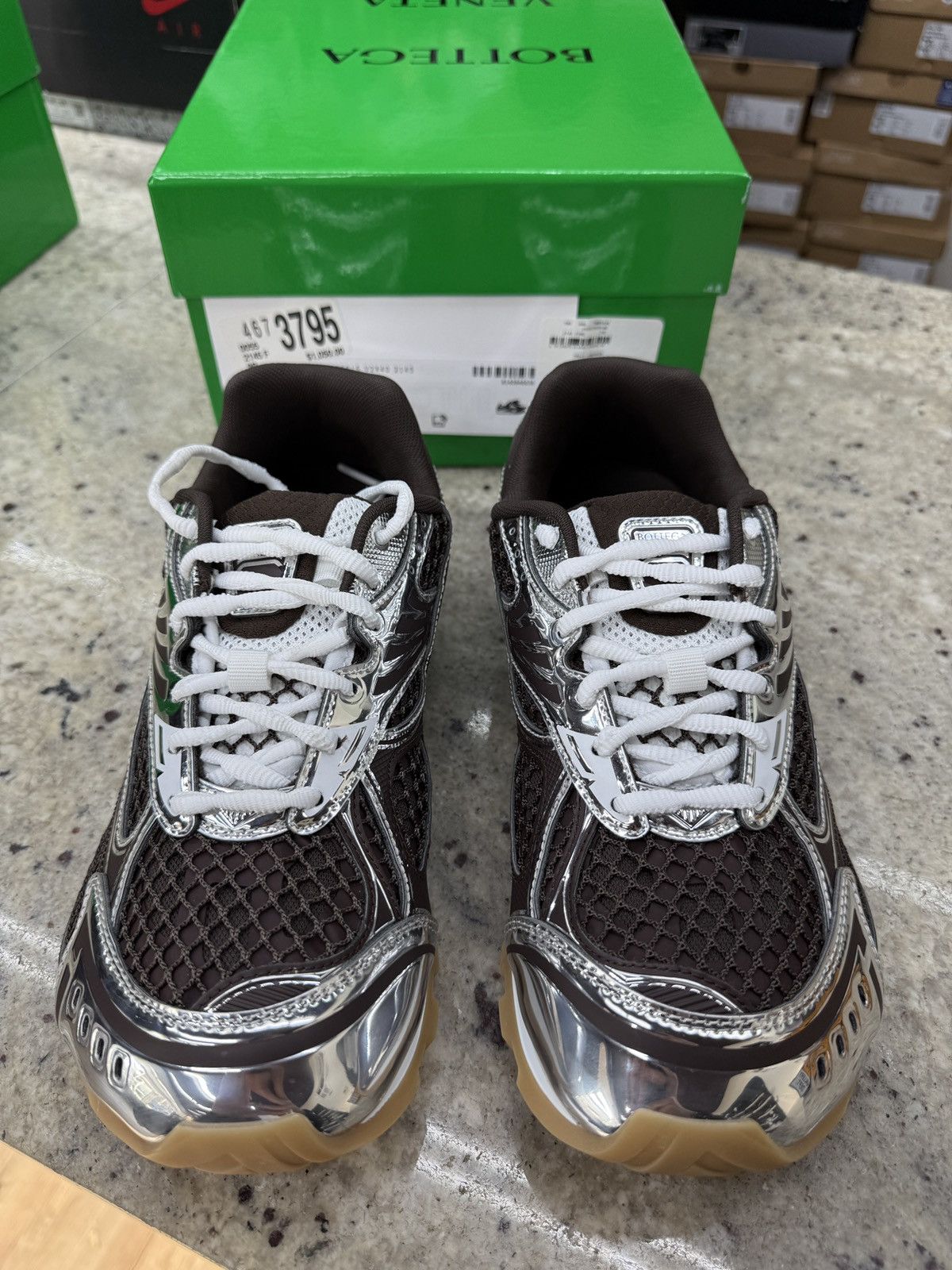 Bottega Veneta Bottega Ventatas Brown Sneakers Size US 9 / IT 39 - 3 Thumbnail