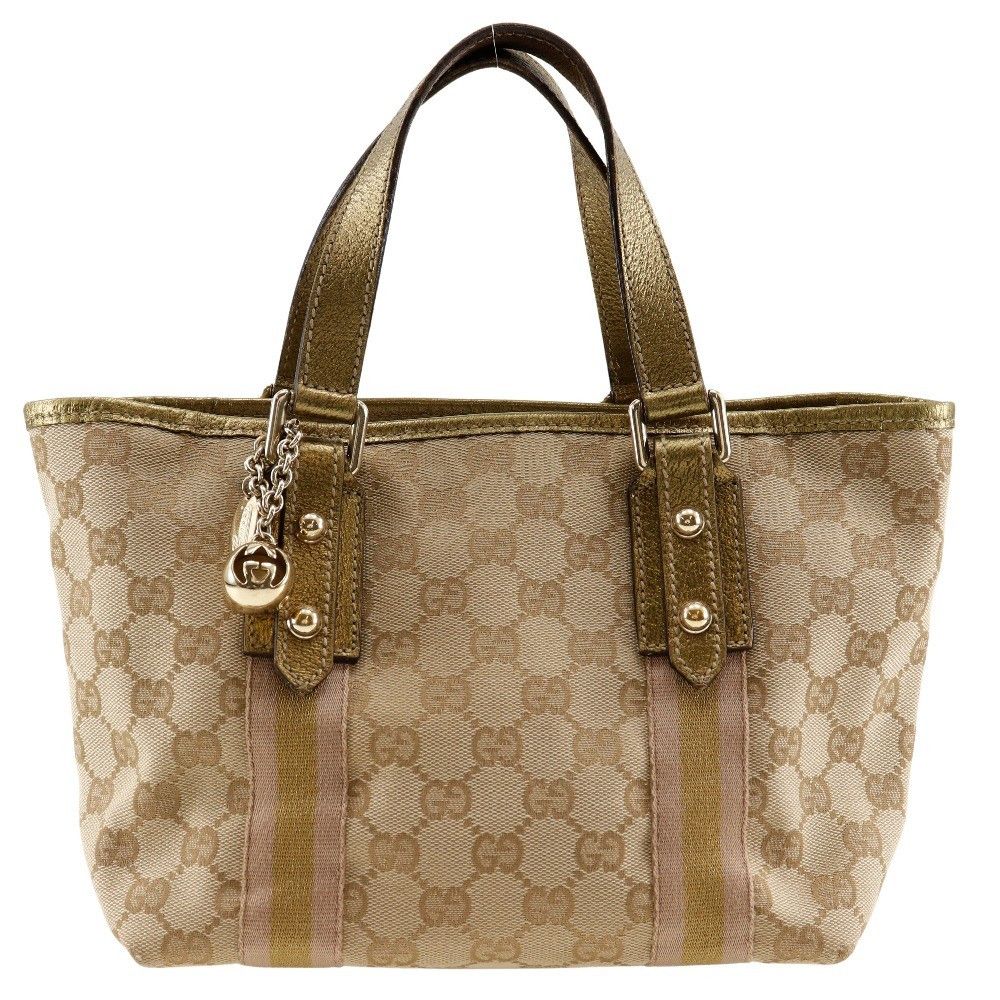 Gucci Gucci Belted Tote GG Coated Canvas Size ONE SIZE - 1 Thumbnail