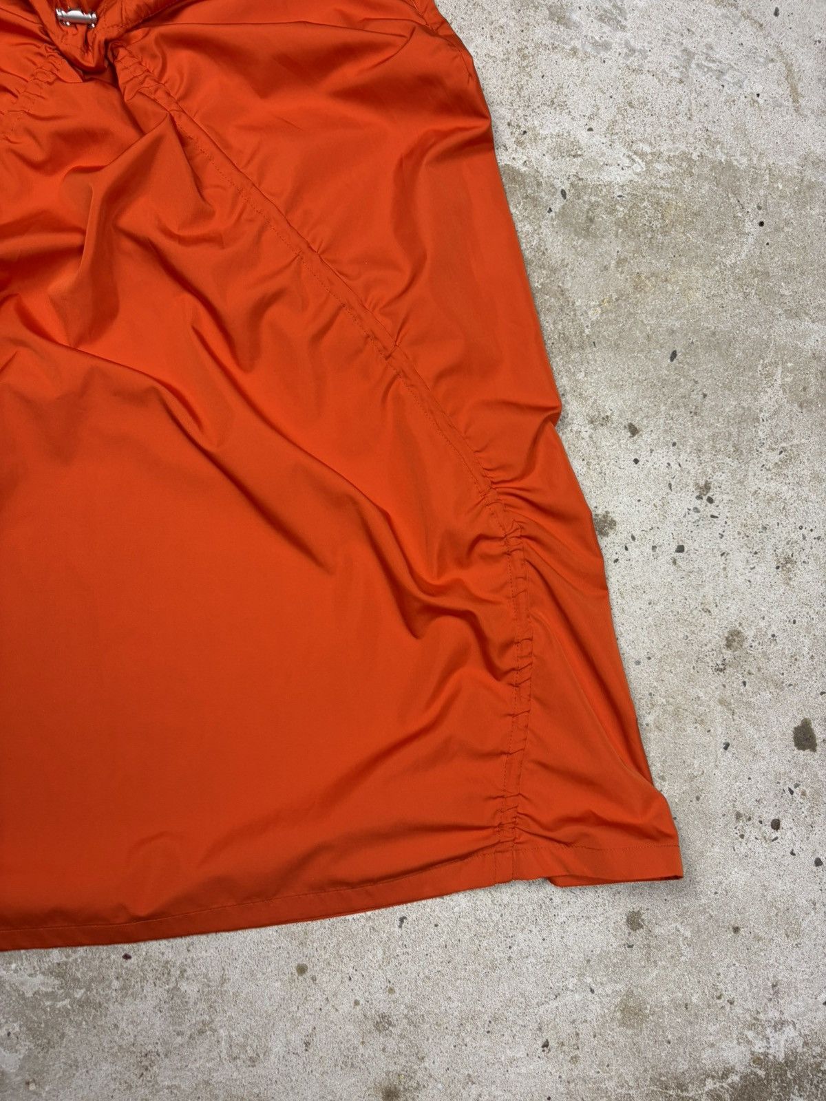Jil Sander Vintage 2000s Jil Sander Orange Red Drawstring Skirt Size 25" / US 0 / IT 36 - 4 Thumbnail
