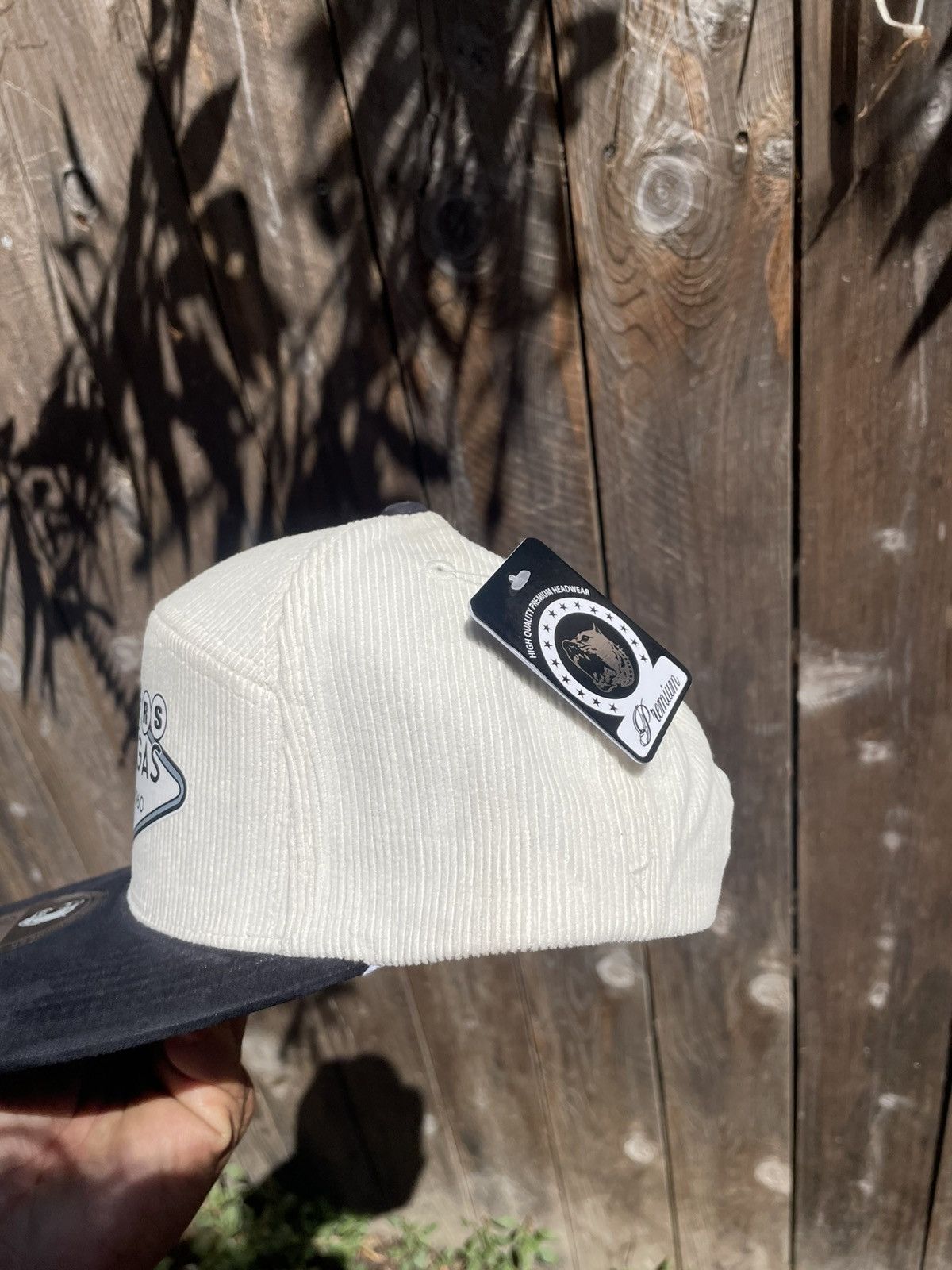 Other Las Vegas raiders custom made corduroy SnapBack hat new Size ONE SIZE - 6 Thumbnail