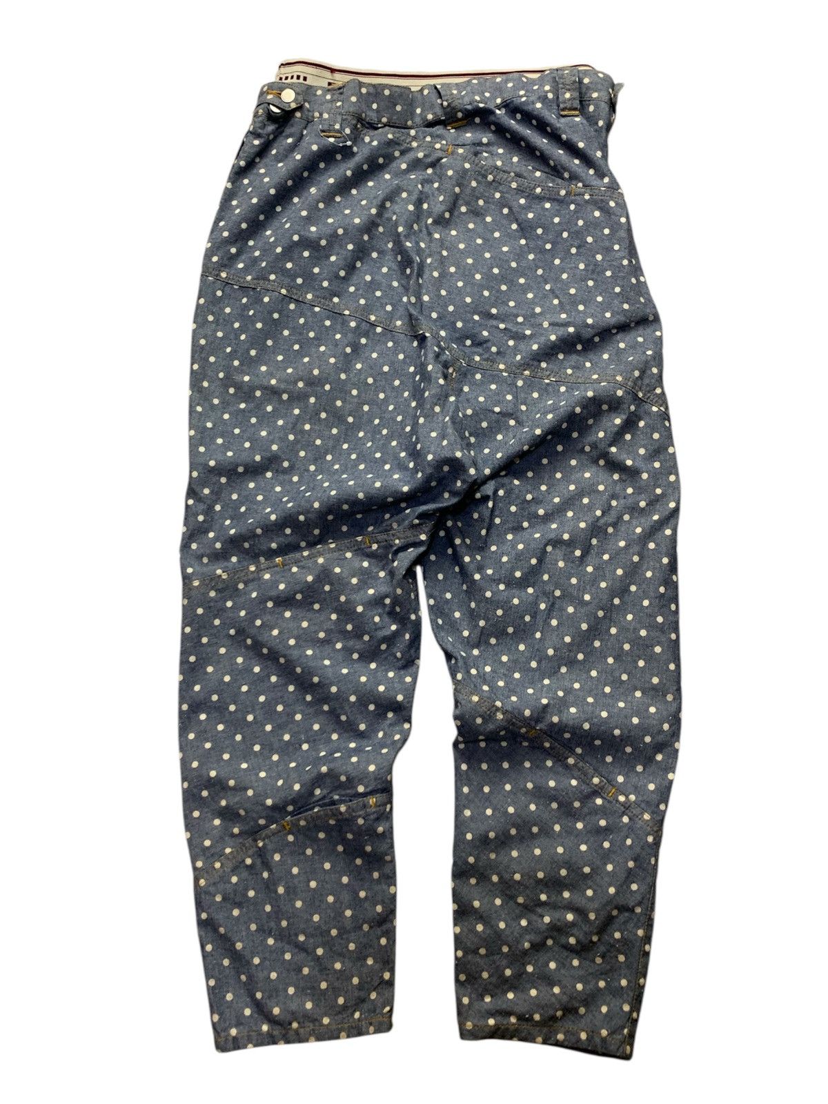 Frapbois 🐍 Frapbois Issey Miyake Drop Crotch Polka dot Pants Size US 30 / EU 46 - 2 Thumbnail