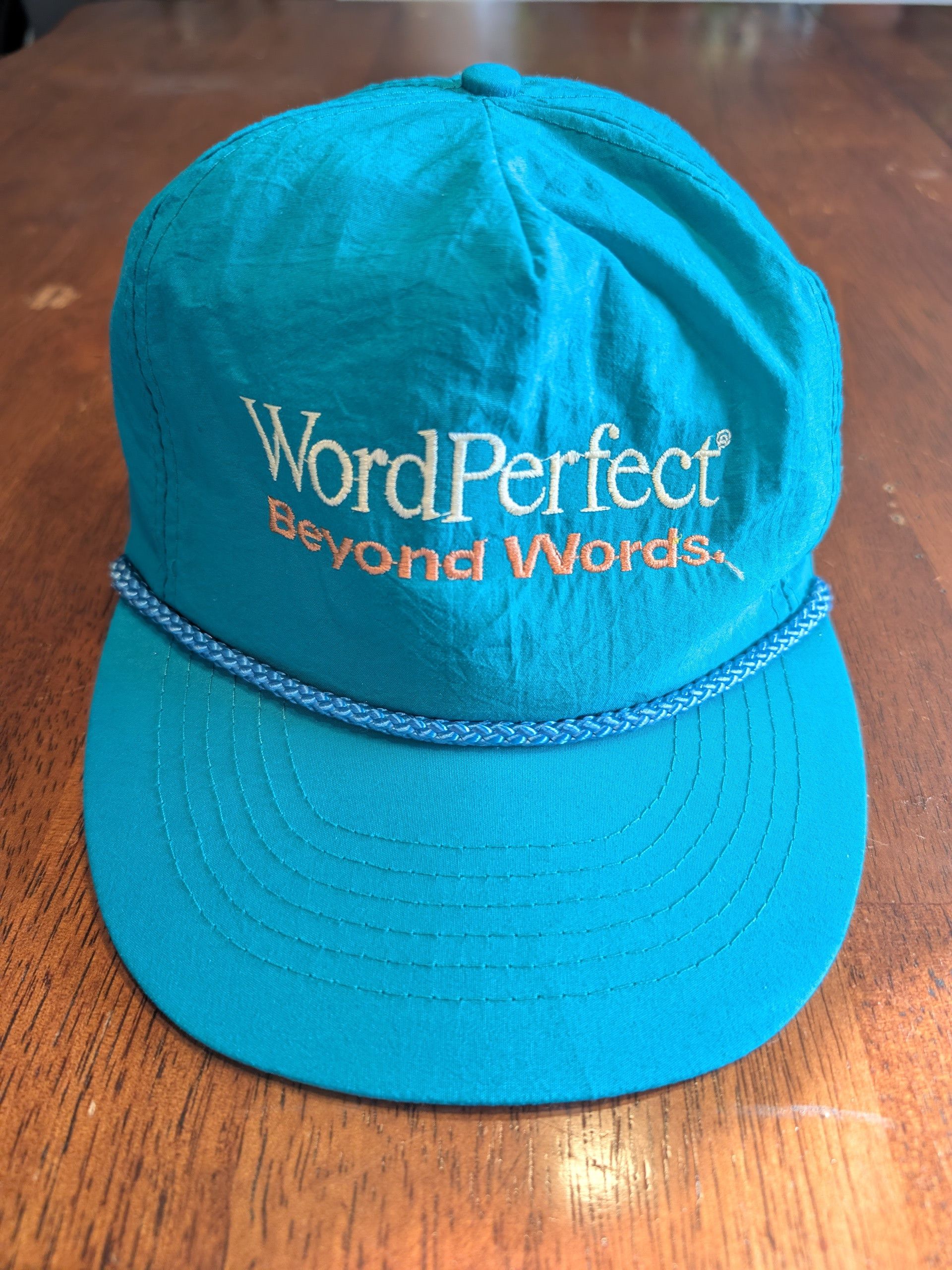Otto Vintage WordPerfect Zipperback Nylon Hat - Size OS Size ONE SIZE - 1 Thumbnail