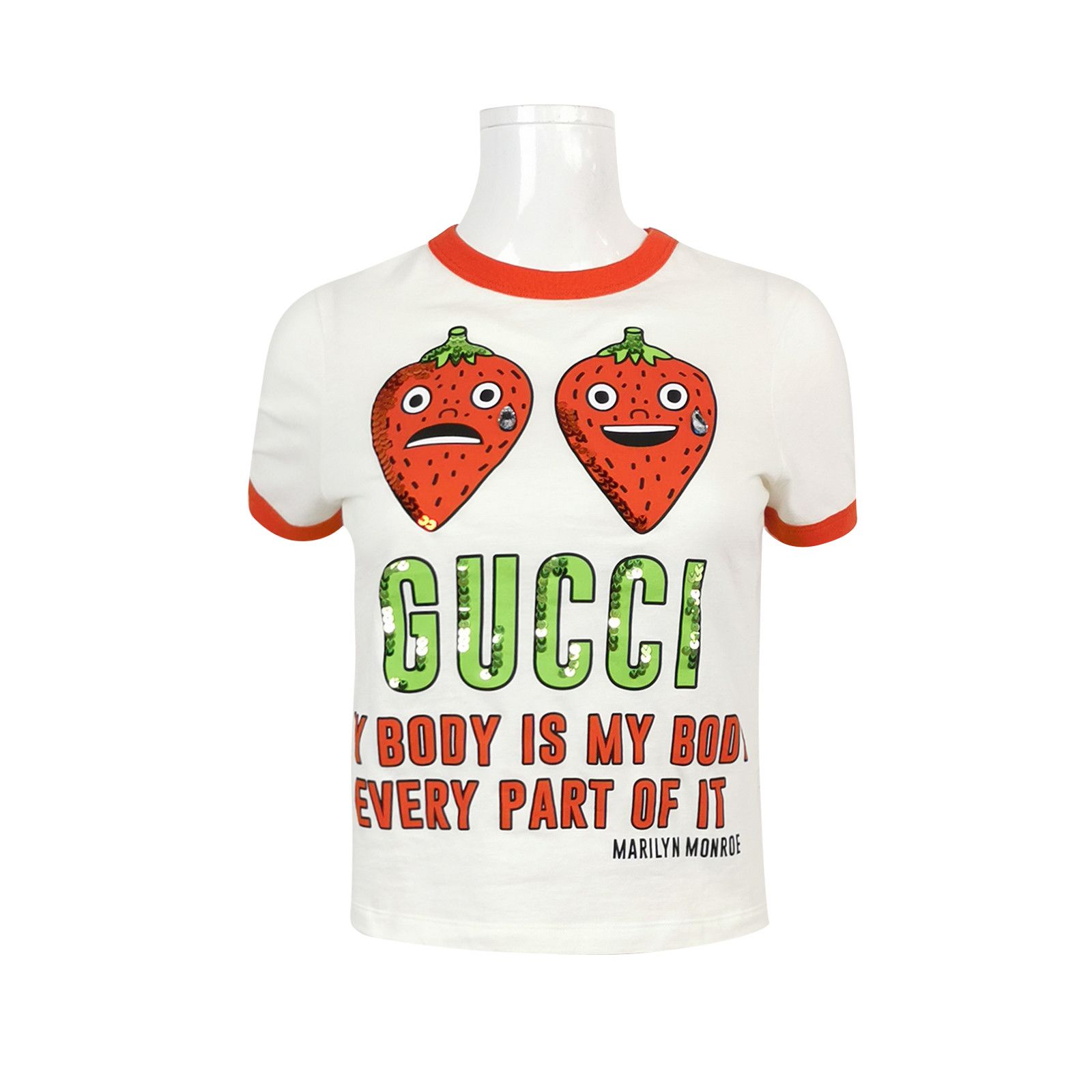 Gucci Gucci Women xs Short Sleeve Shirts Size XS / US 0-2 / IT 36-38 - 1 Thumbnail