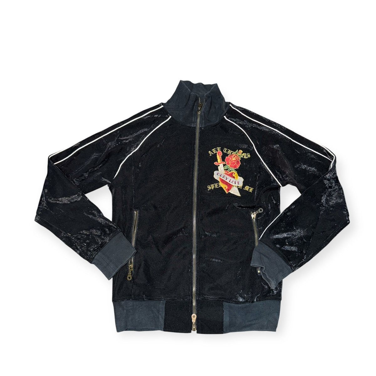 Seditionaries MENS GOTH STYLE TRACKTOP Size US M / EU 48-50 / 2 - 1 Thumbnail