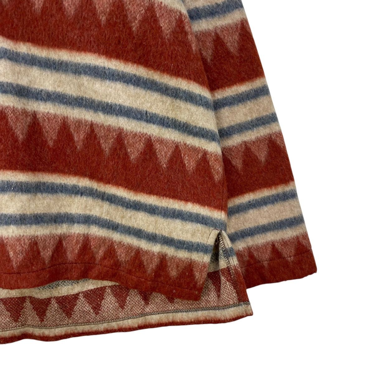 Hudsons Bay 💥 Vintage Stahl Urban Wool Blend Pullover Hoodie Geometric Size US M / EU 48-50 / 2 - 6 Thumbnail