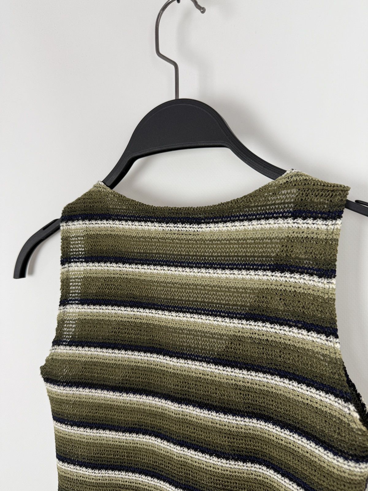 Vintage 1990’s Vintage Tasm USA Knitted V-Neck Stretchy Top XS/S Size S / US 4 / IT 40 - 5 Thumbnail