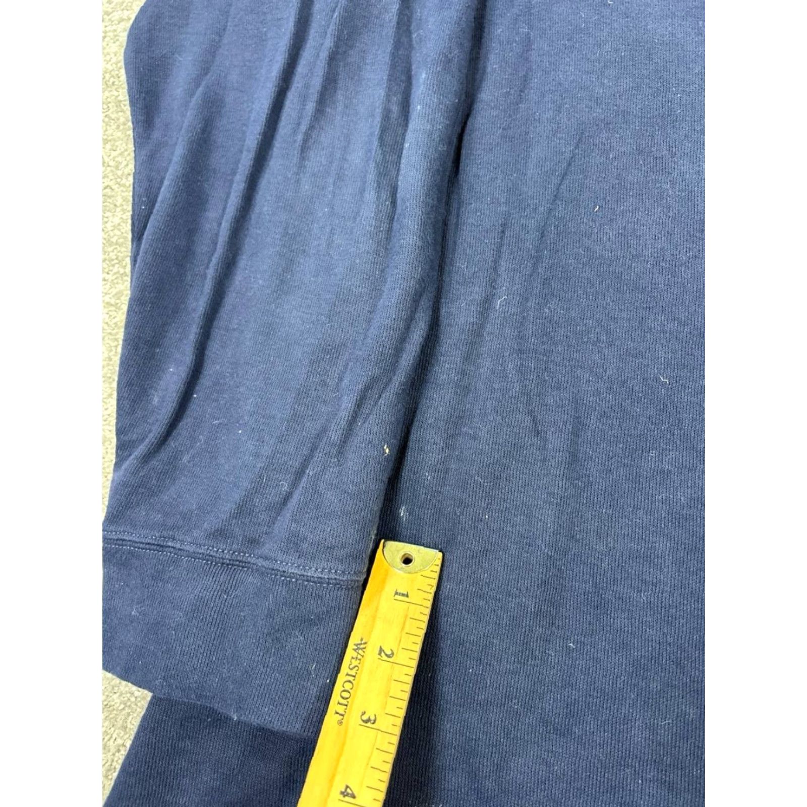 Polo Ralph Lauren Polo Ralph Lauren Sweater Mens 2XL Blue Cotton Quarter Zip Pullover Knit Mock Neck Logo Regular Size Type Sweater Size US XXL / EU 58 / 5 - 7 Thumbnail