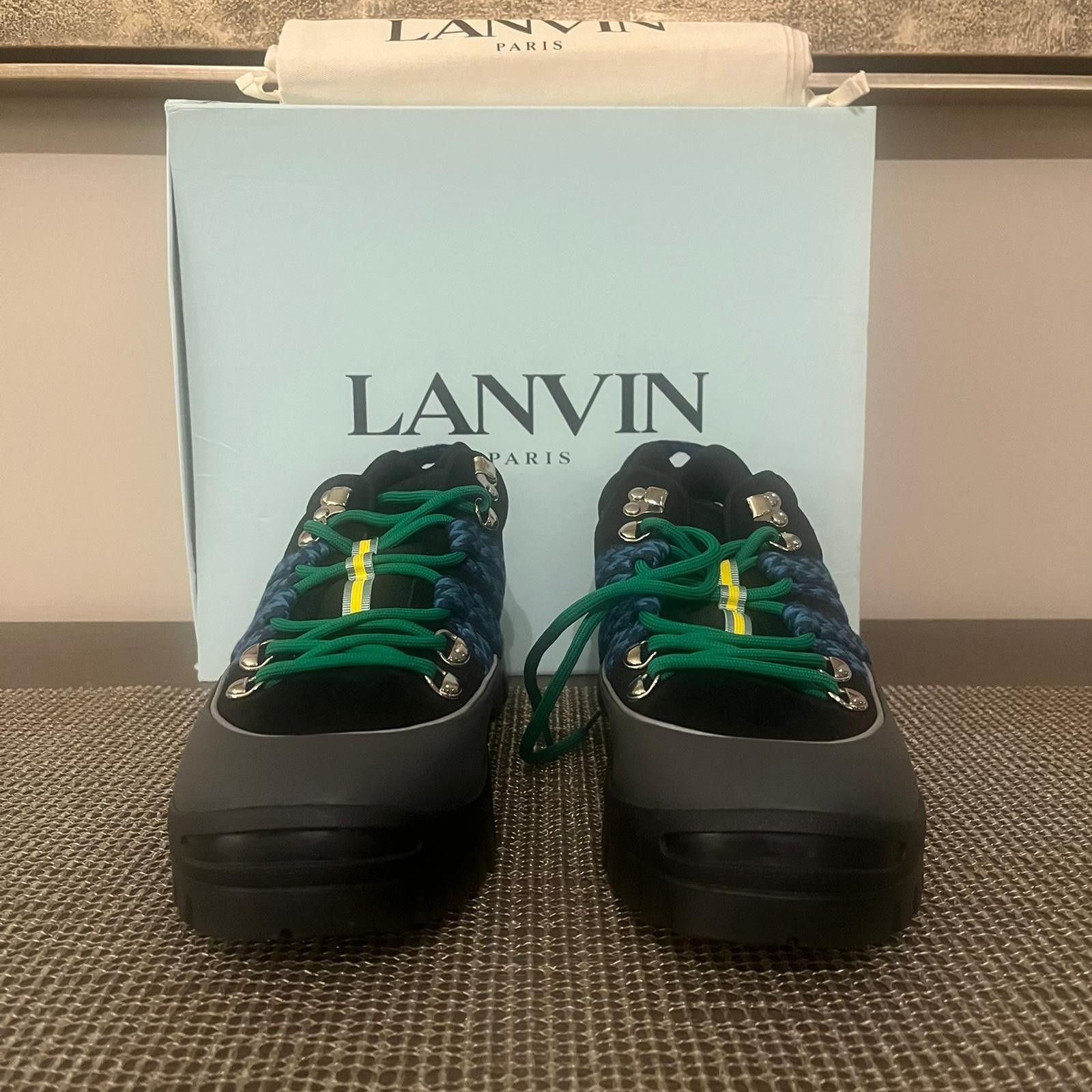 Lanvin Lanvin Hiking Boots in Black / Dark Grey Size US 13 / EU 46 - 10 Thumbnail