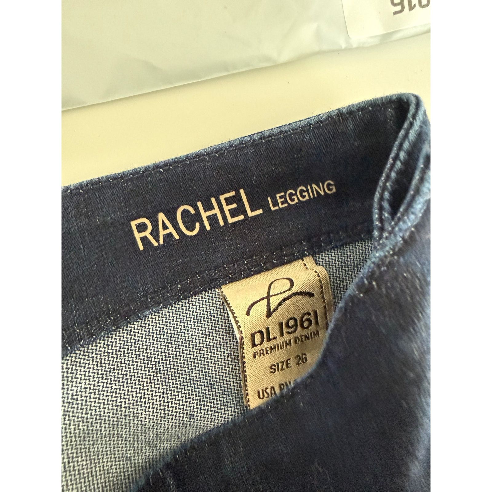 Other Rachel Premium Denim Dark Navy Stretch Comfort 26 - D016 Size 26" / US 2 / IT 38 - 5 Thumbnail