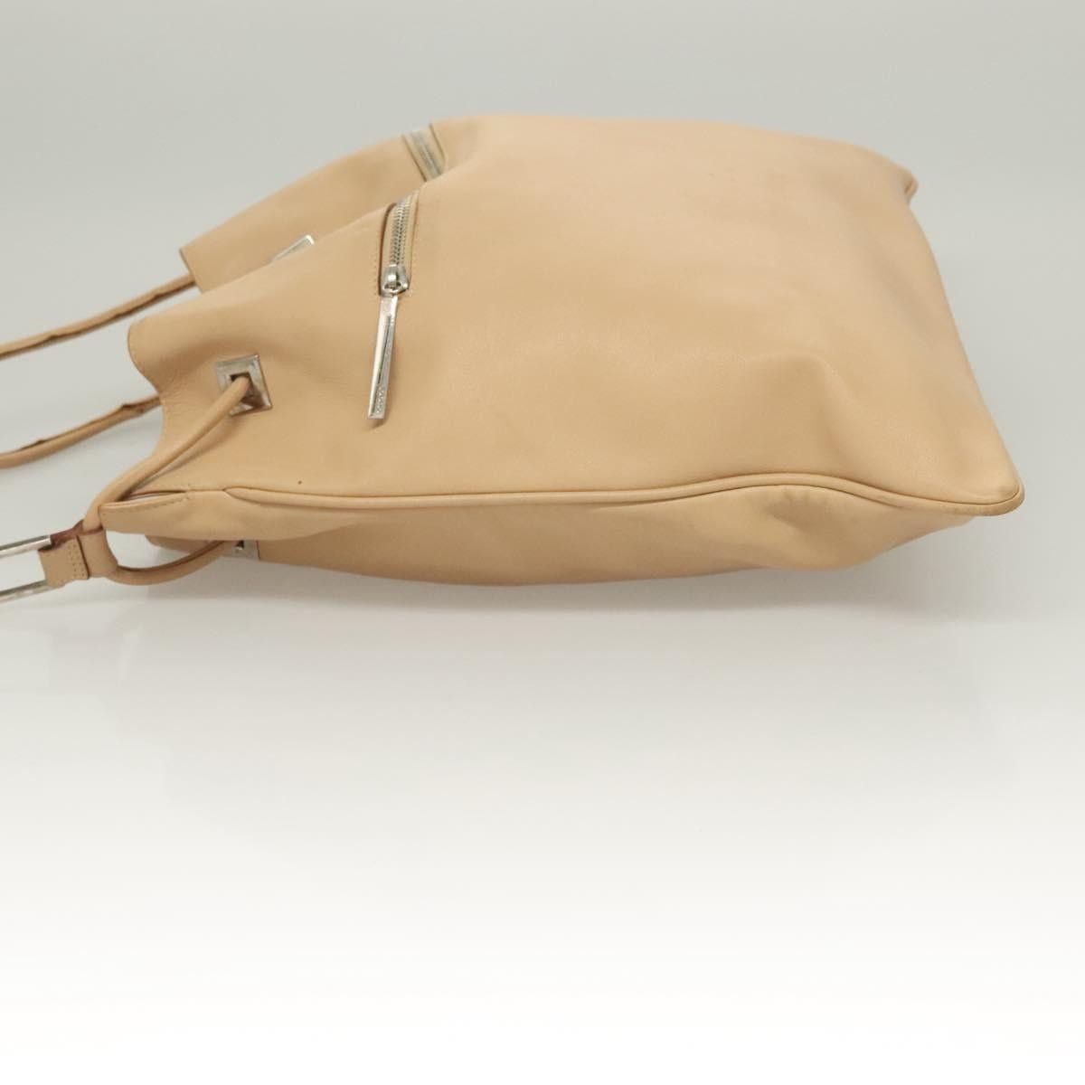 Gucci GUCCI Shoulder Bag Leather Beige Silver Size ONE SIZE - 5 Thumbnail