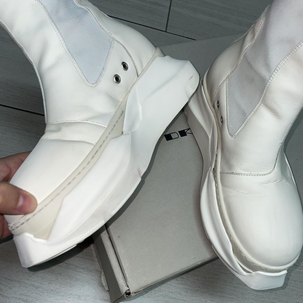 Rick Owens Rick Owens Beetle Abstract Boots size 39 Size US 7 / EU 40 - 6 Thumbnail