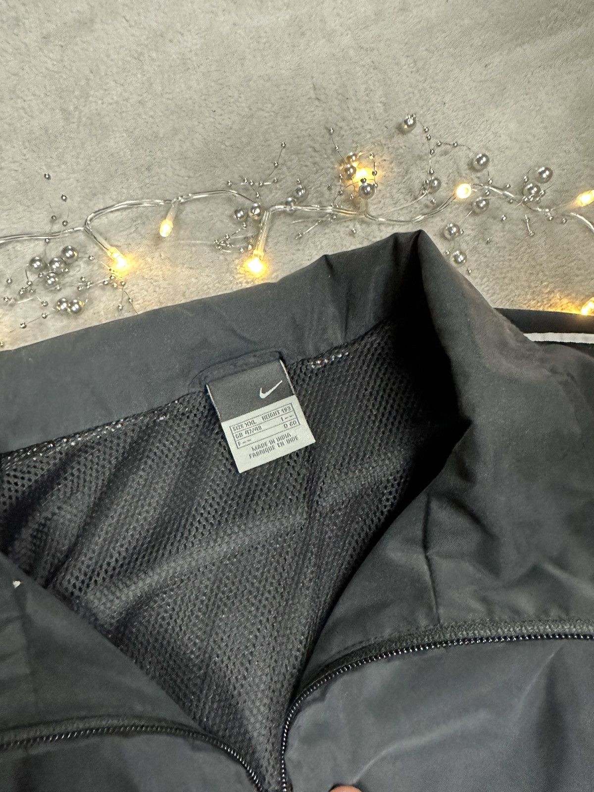 Nike × Vintage Nike Vintage Oversize Basic Logo Light Jacket Size US XXL / EU 58 / 5 - 5 Thumbnail