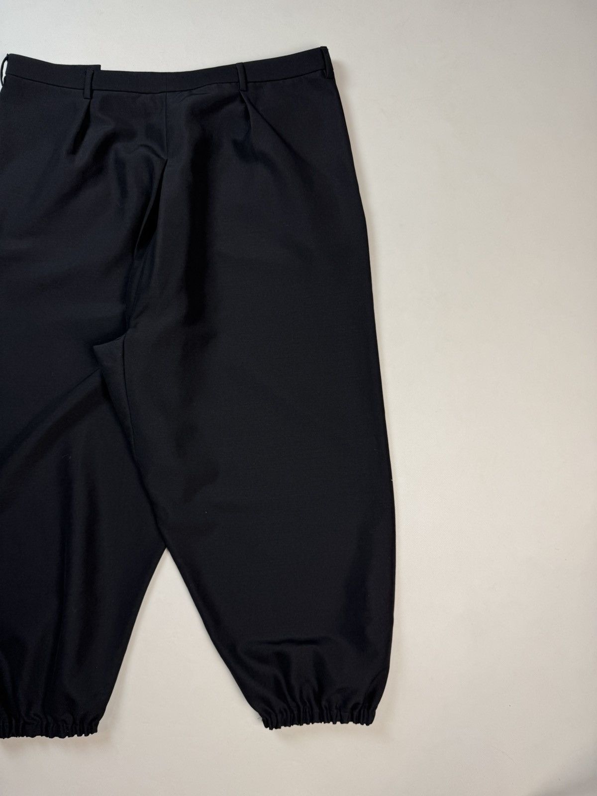 Saint Laurent Paris Saint Laurent Wool Wide Leg Baggy Drop Crotch Trousers Pants Size US 36 / EU 52 - 18 Thumbnail