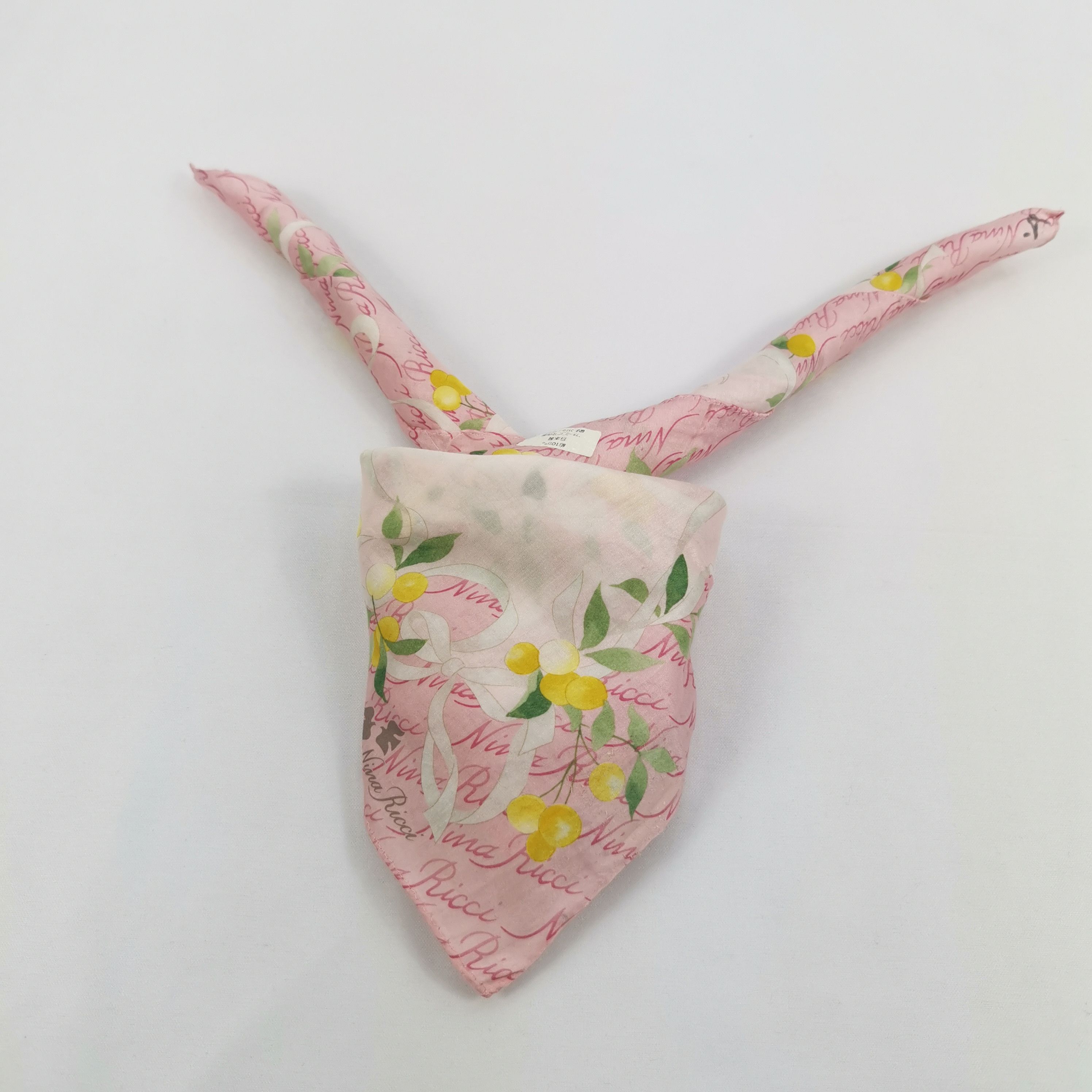 Vintage Vintage Nina Ricci Handkerchief Bandana Pocket Square Size ONE SIZE - 1 Thumbnail