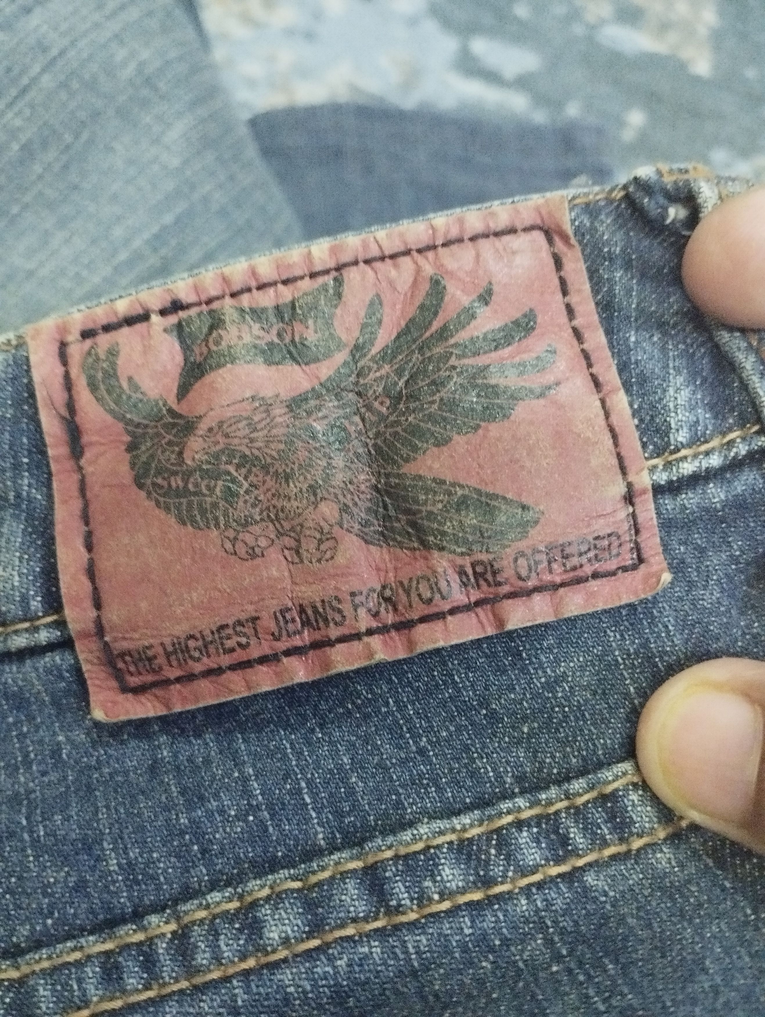 Tornado Mart Super Flare Jeans Mud Rusty Bobson Stretch Bootcut Jeans Size US 30 / EU 46 - 9 Thumbnail